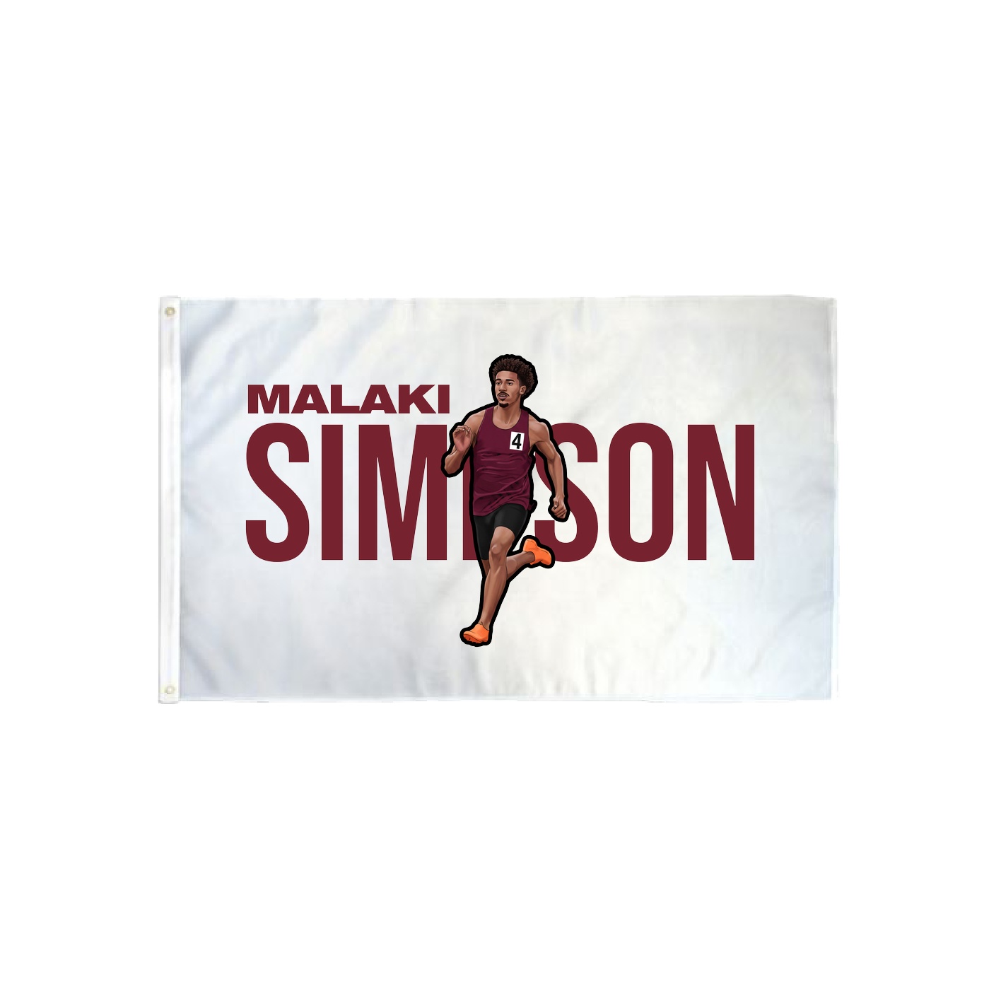 3x5 Flag — Player Name in Classic