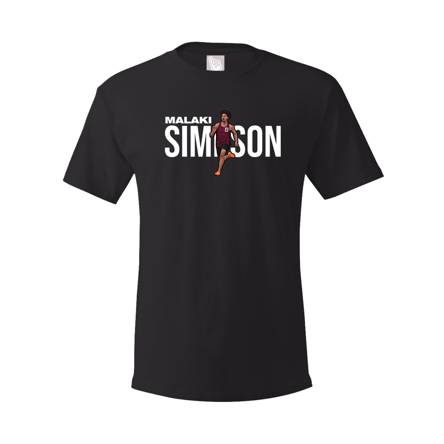 Youth Tee — Player Name in Black