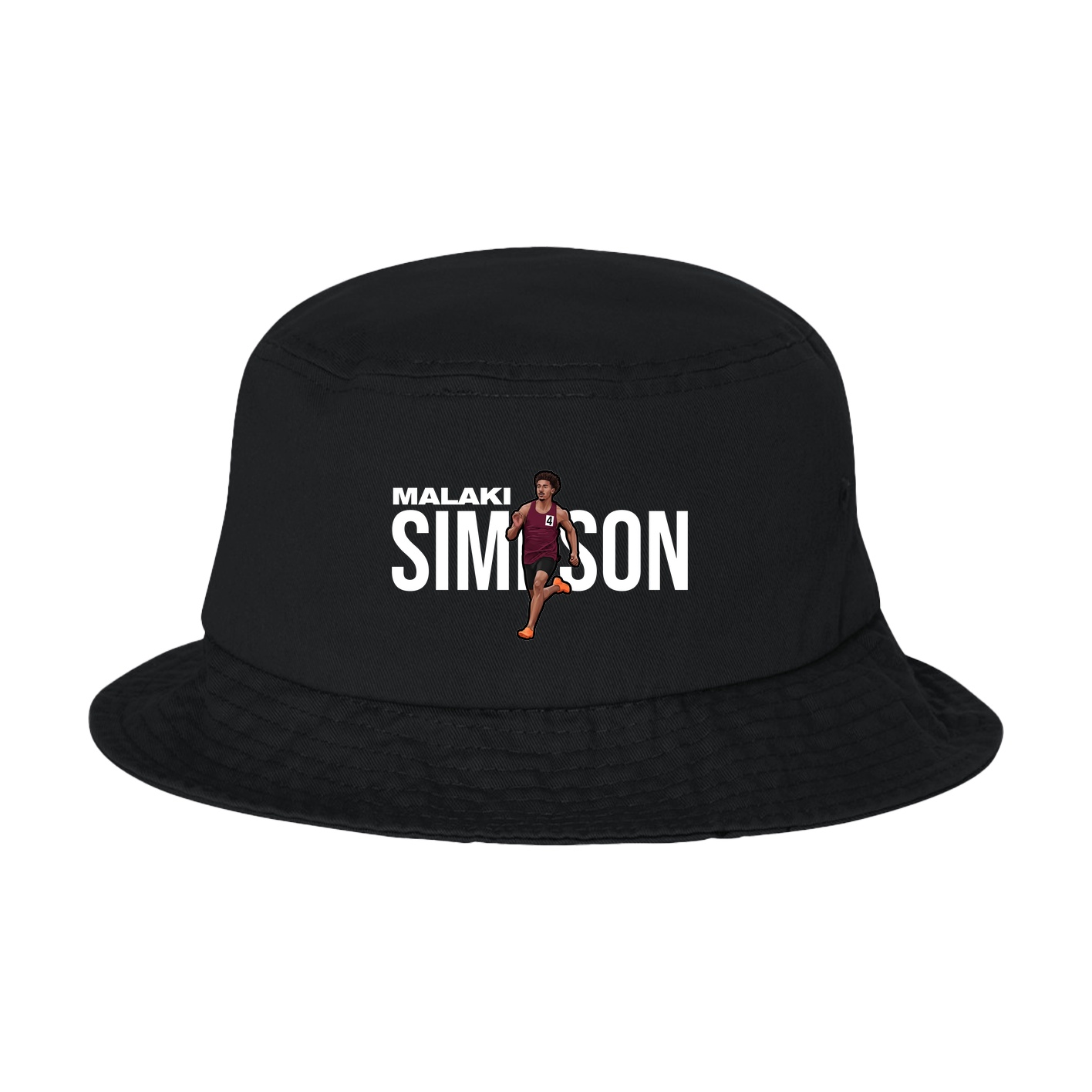 Bucket Cap — Player Name in Black