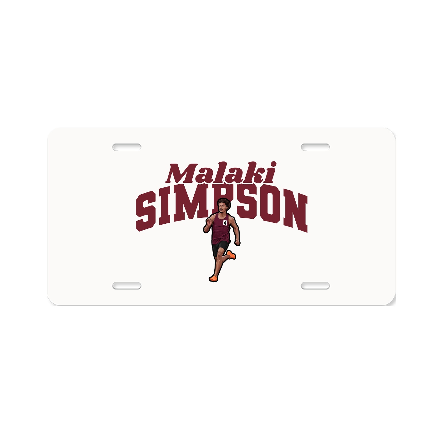License Plate — Signature Arch in Classic