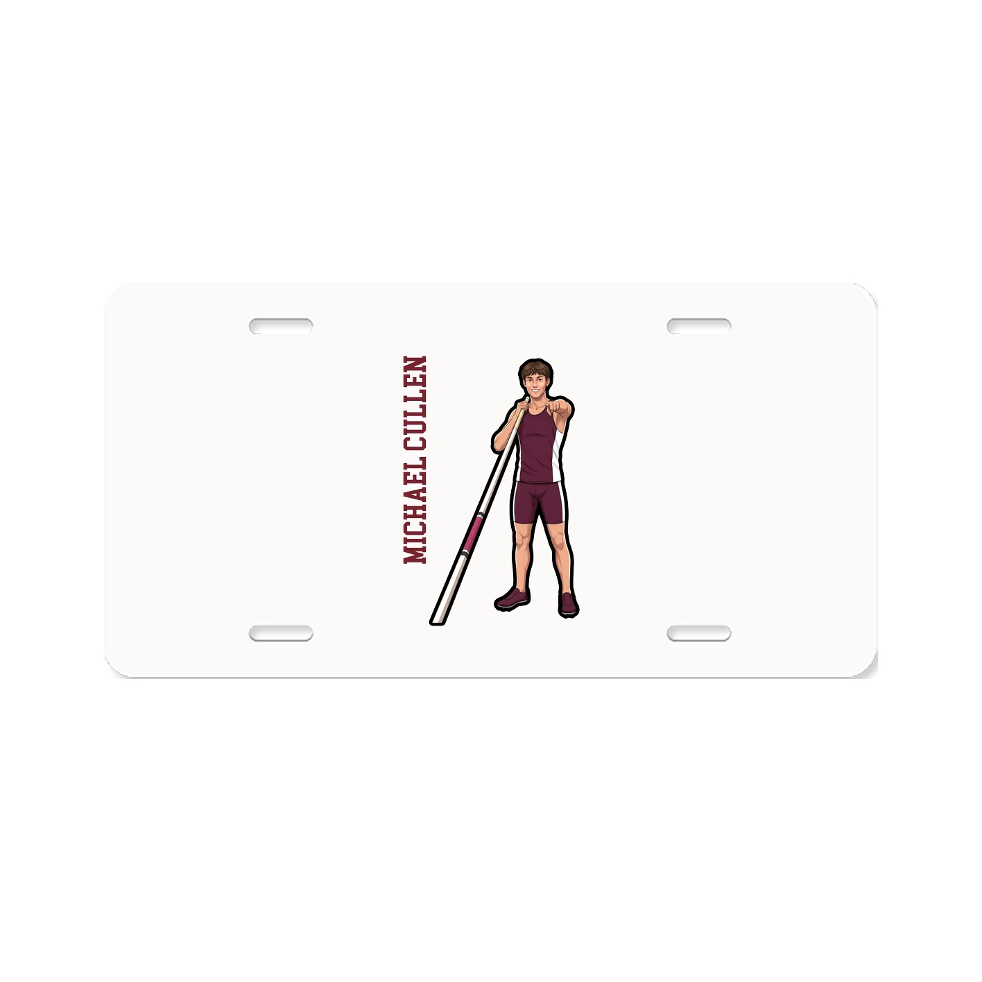 Aluminum License Plate