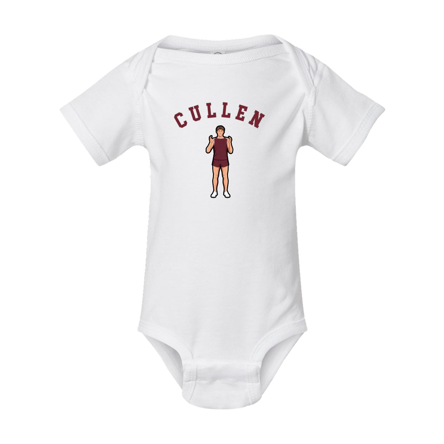 Baby Onesie — Shirsey Arch in White