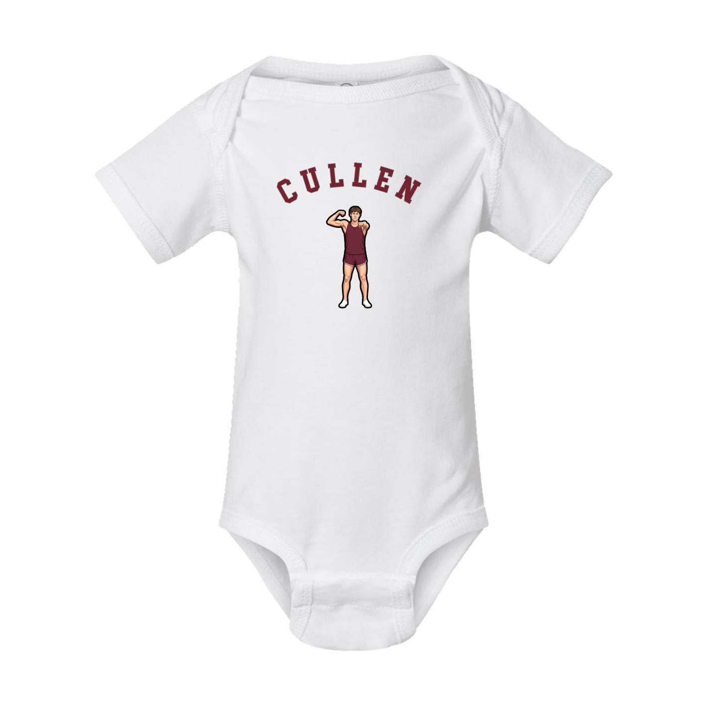 Baby Onesie — Shirsey Arch in White