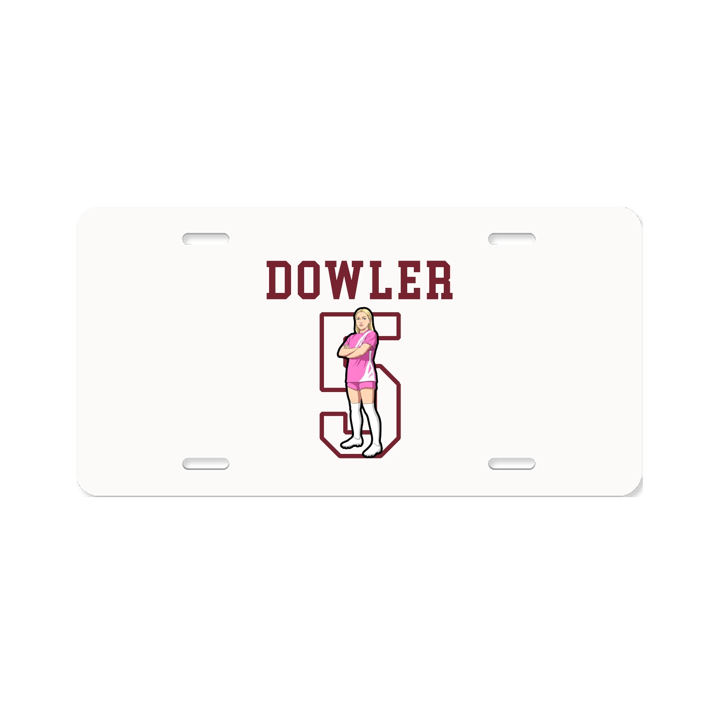 License Plate — Shirsey in Classic
