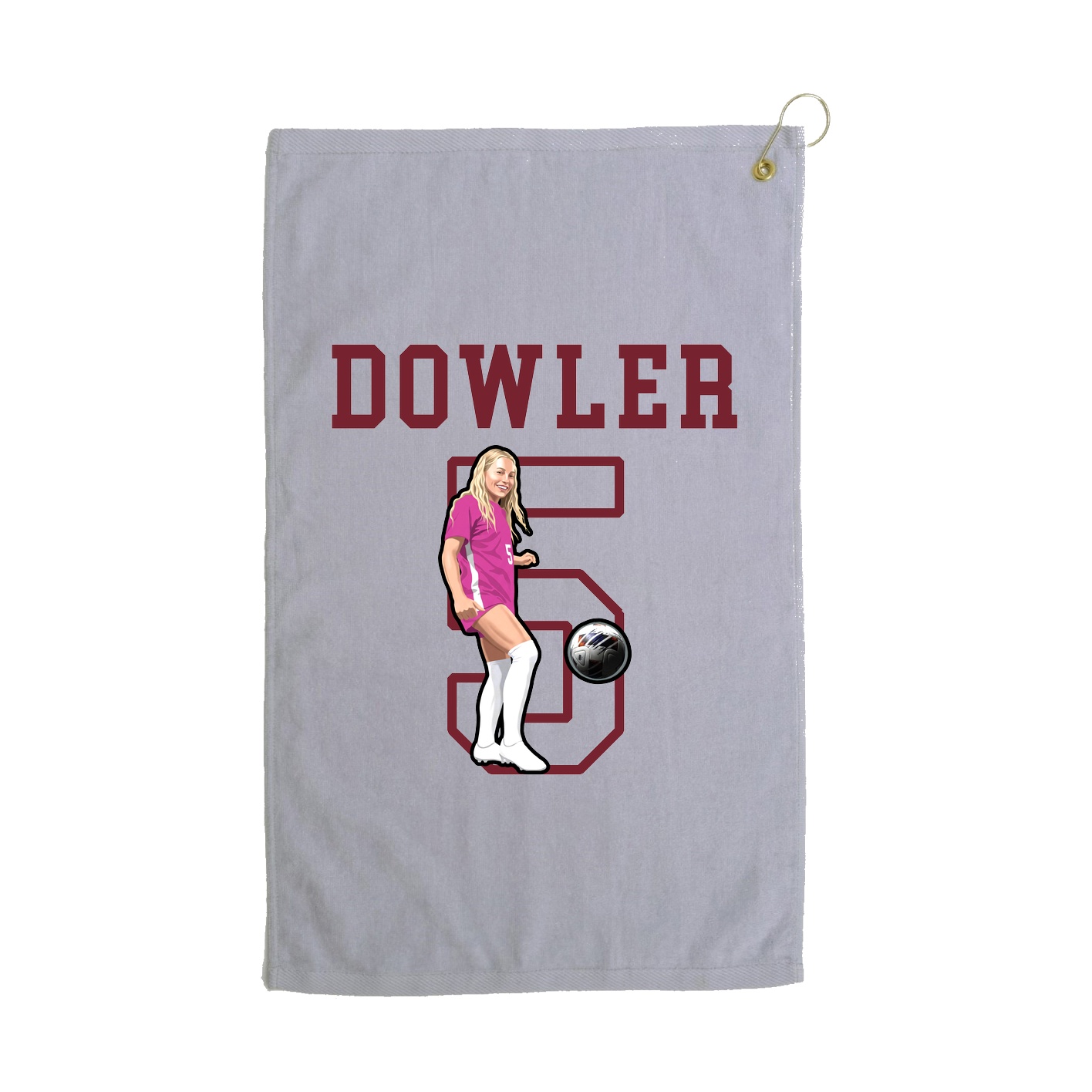 Golf Towel — Shirsey in Grey
