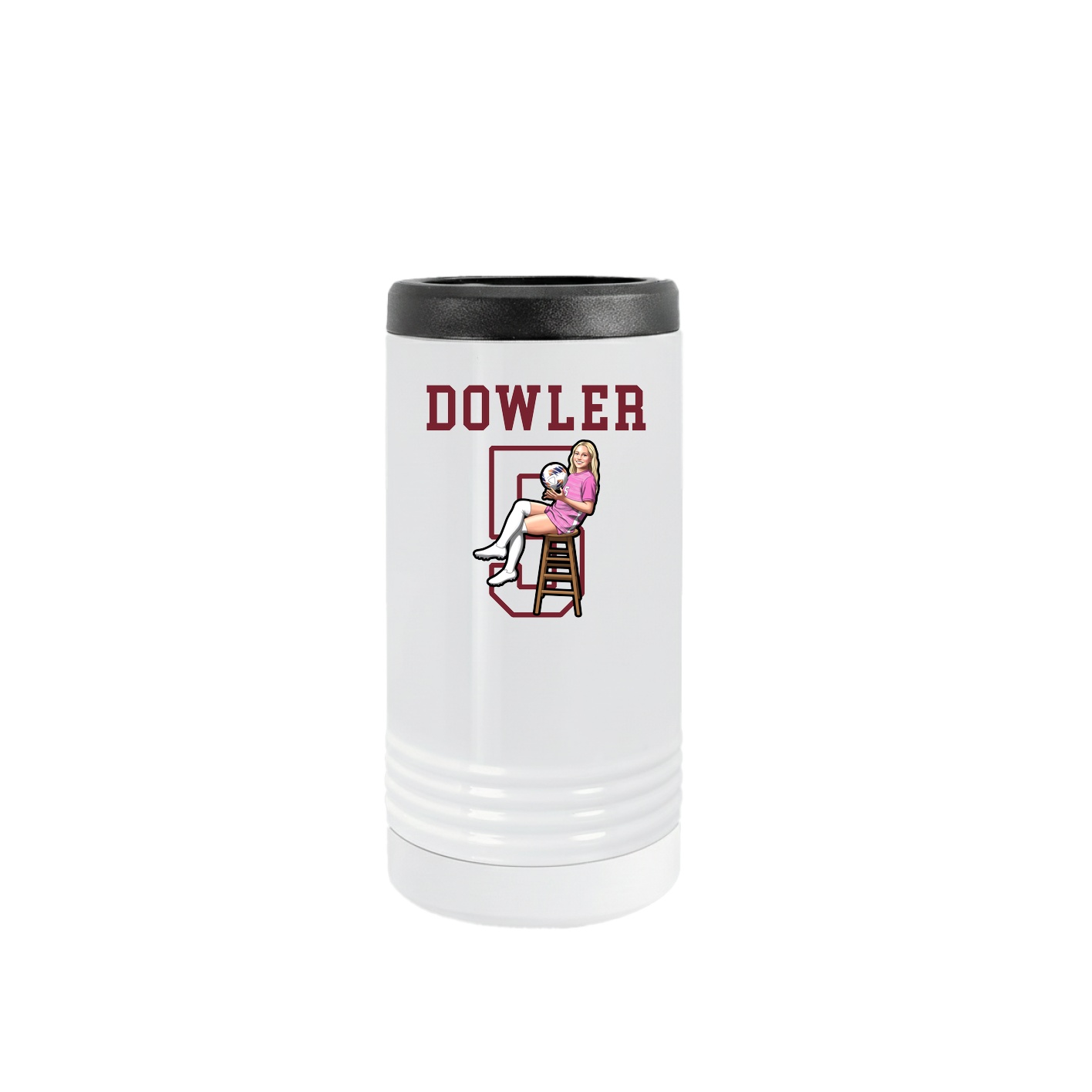 Slim Beverage Holder — Shirsey in White