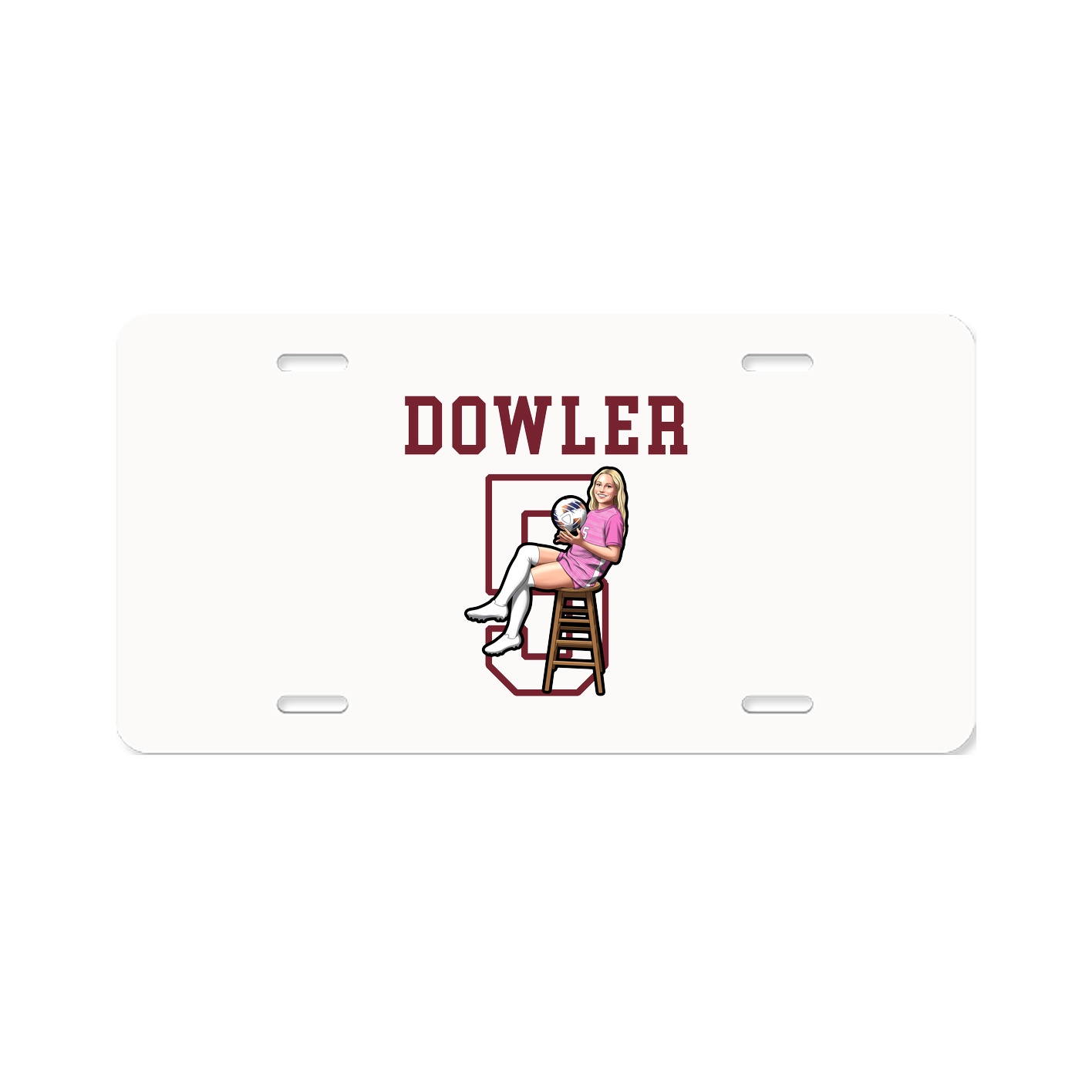 License Plate — Shirsey in Classic