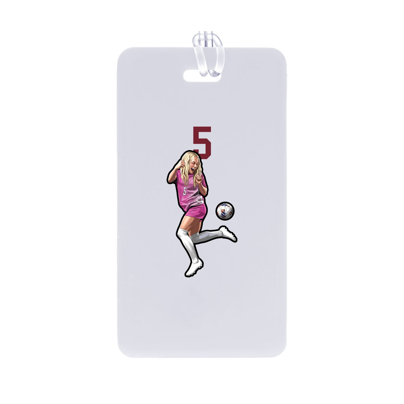 Bag Tag — Number Top in Classic