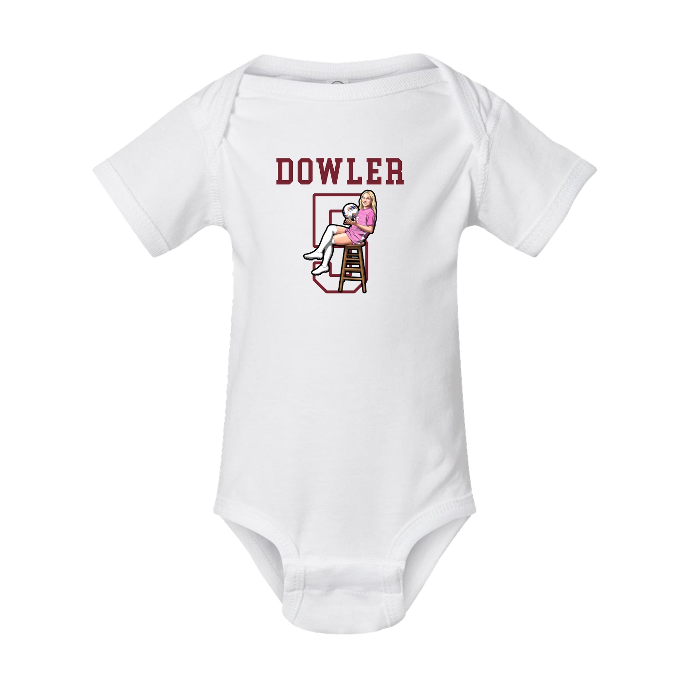 Baby Onesie — Shirsey in White