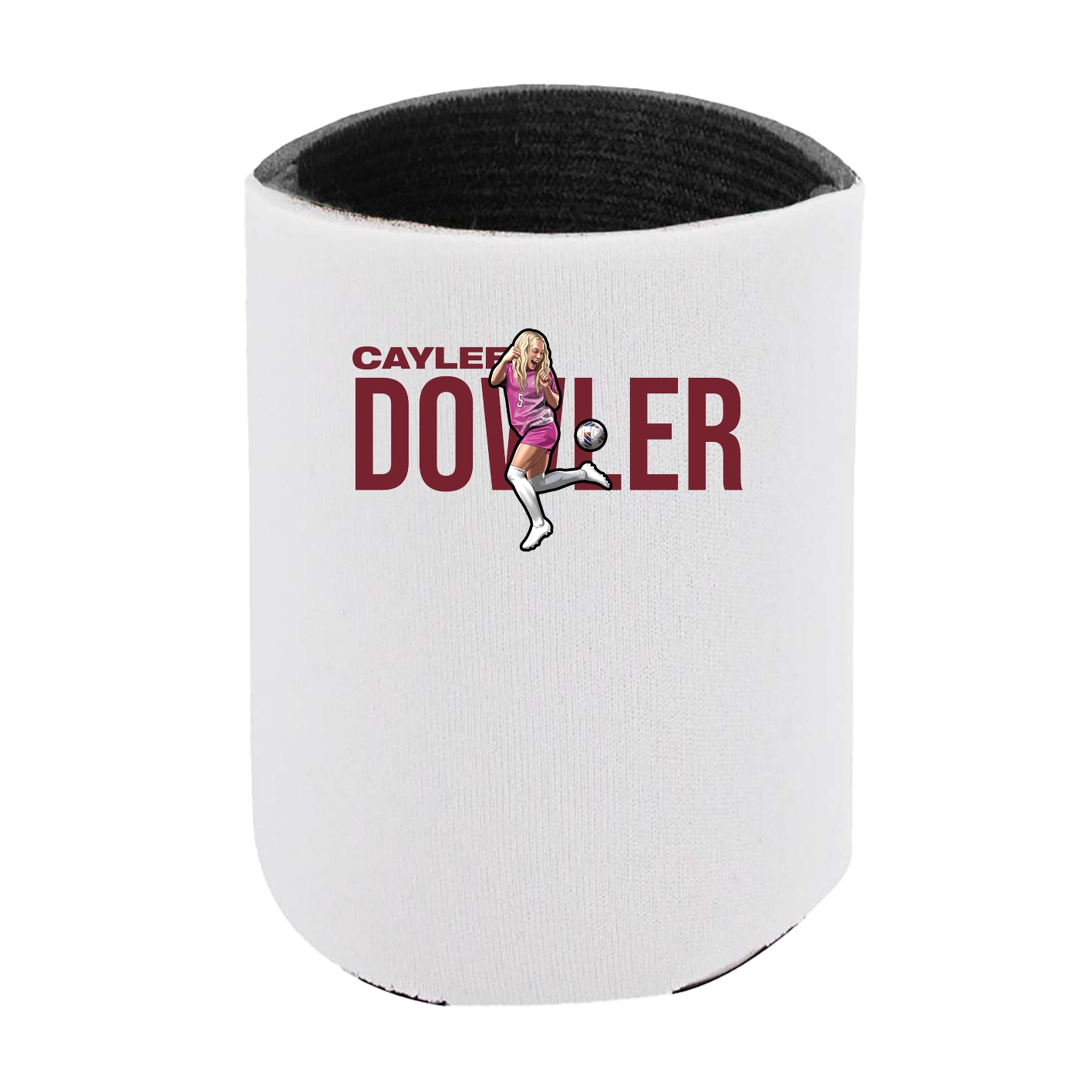 Can Holder — Player Name in White
