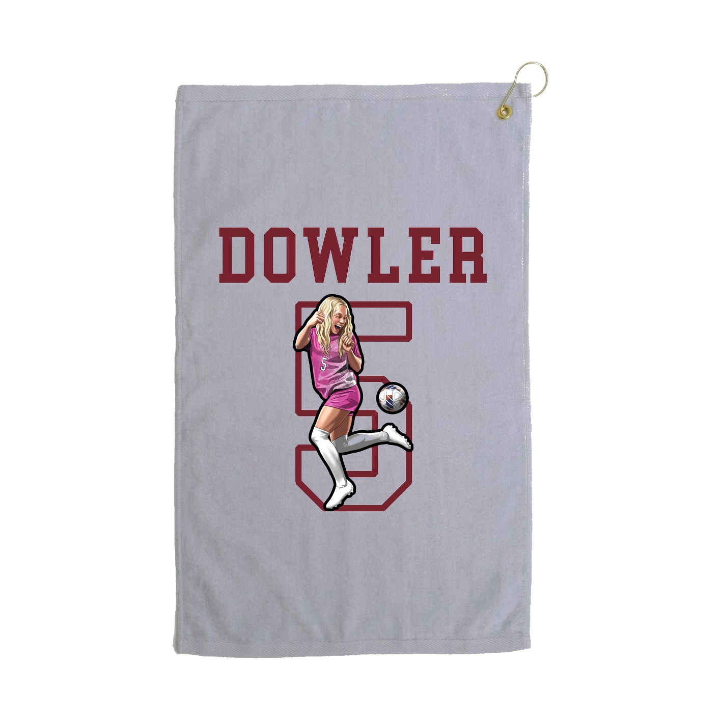 Golf Towel — Shirsey in Grey