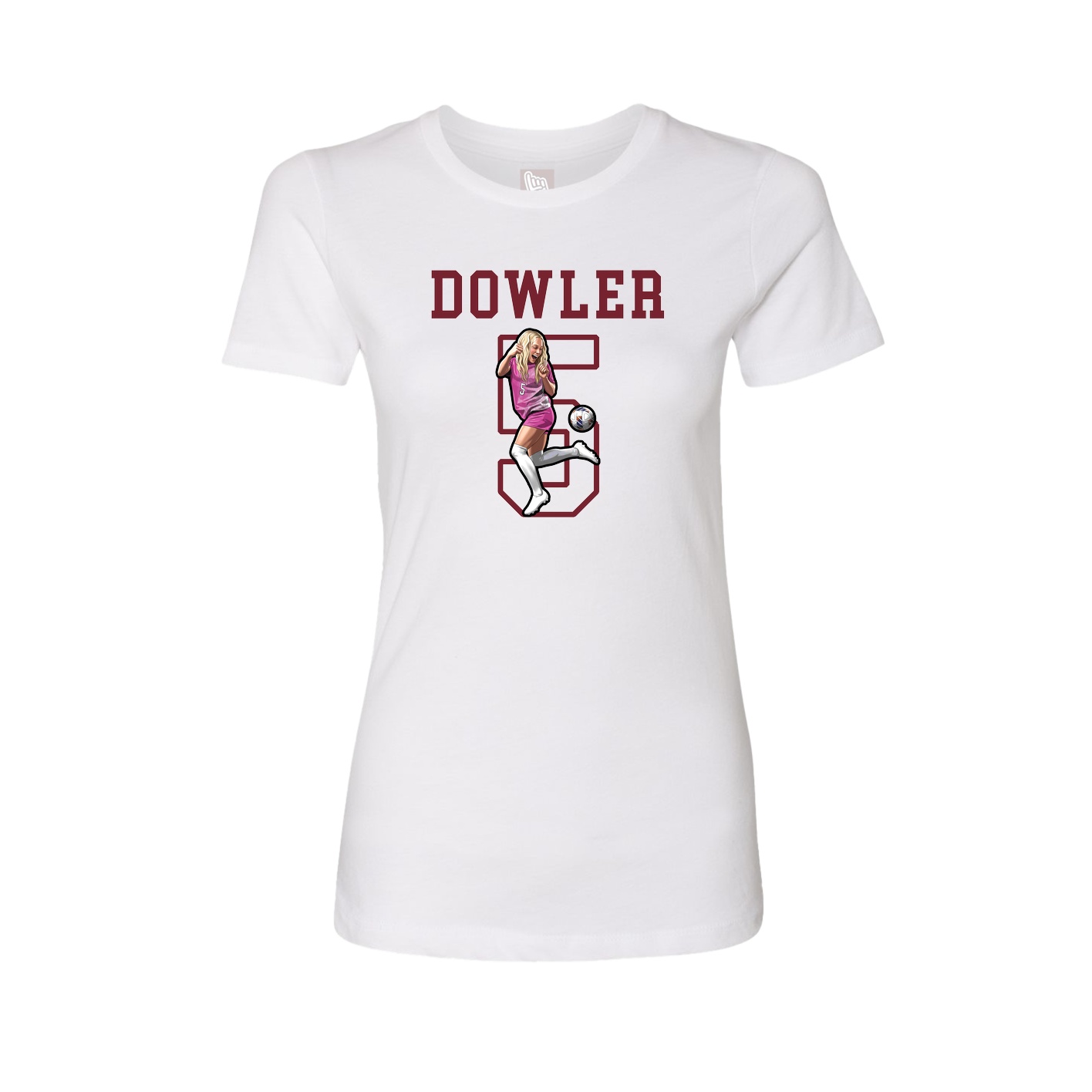 Fitted Women's Tee — Shirsey in White