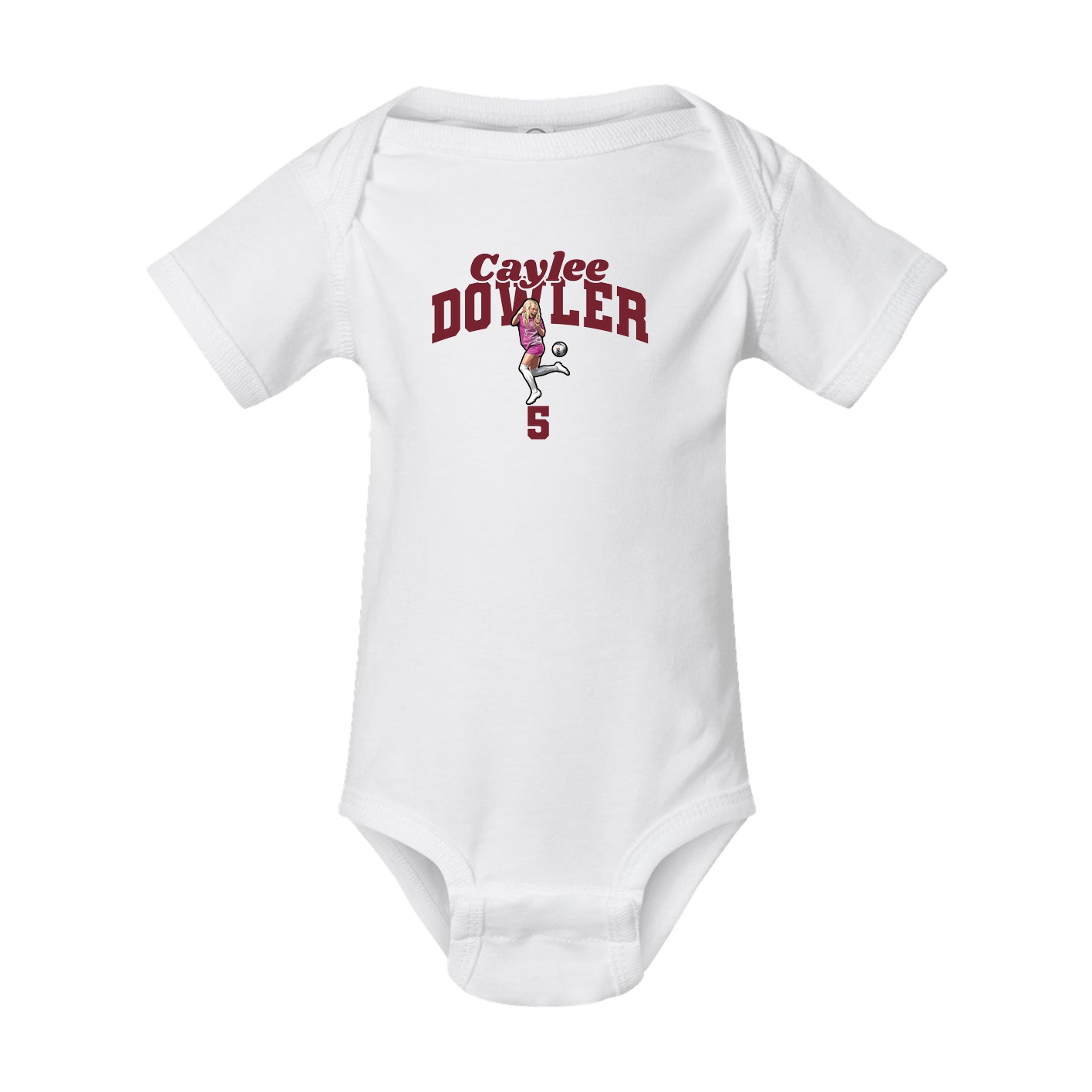 Baby Onesie — Signature Arch in White