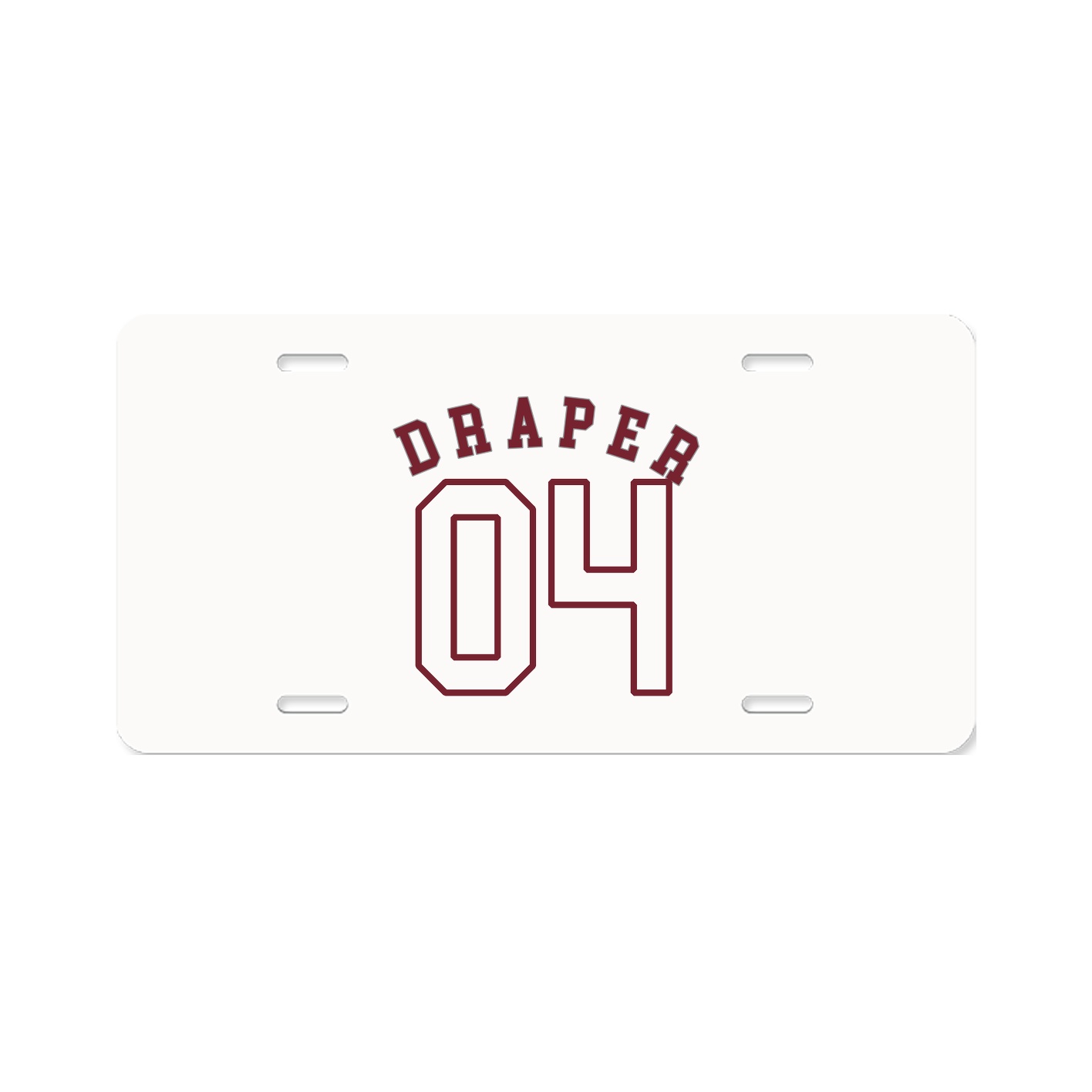 License Plate — Shirsey Arch in Classic