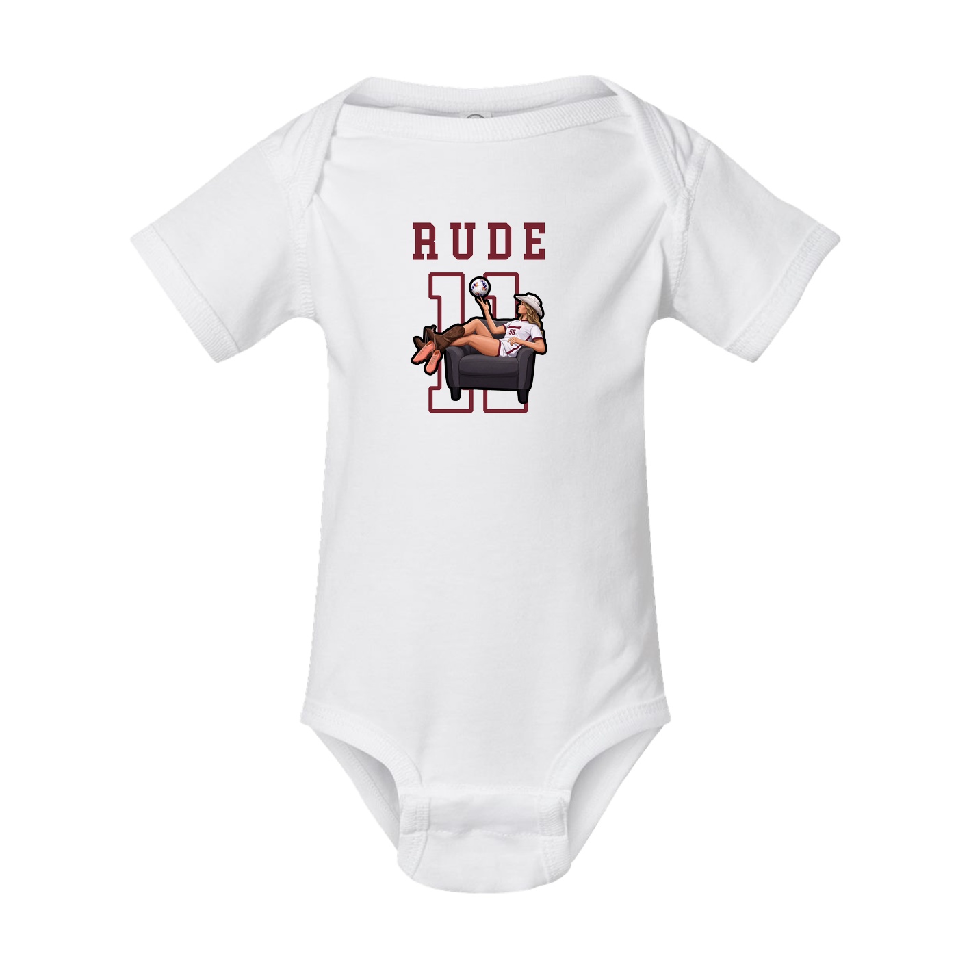 Baby Onesie — Shirsey in White