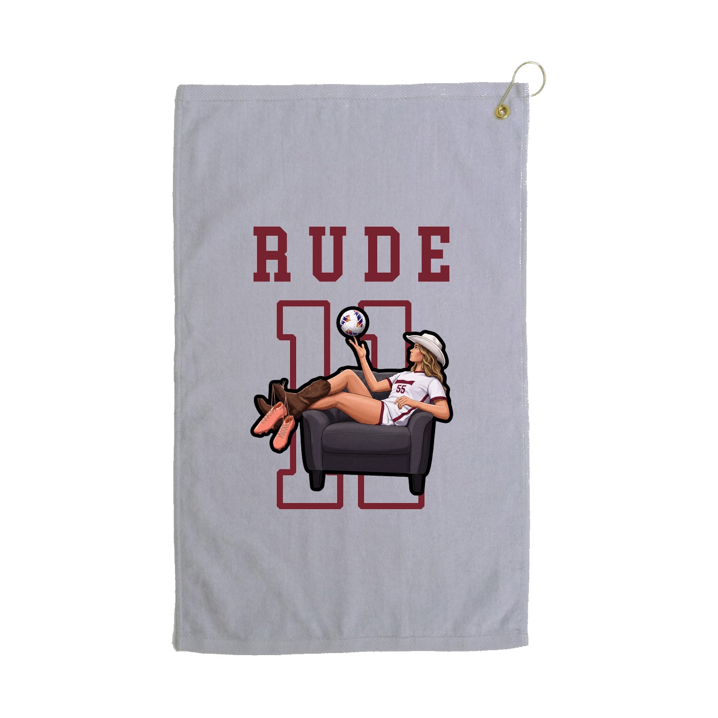 Golf Towel — Shirsey in Grey
