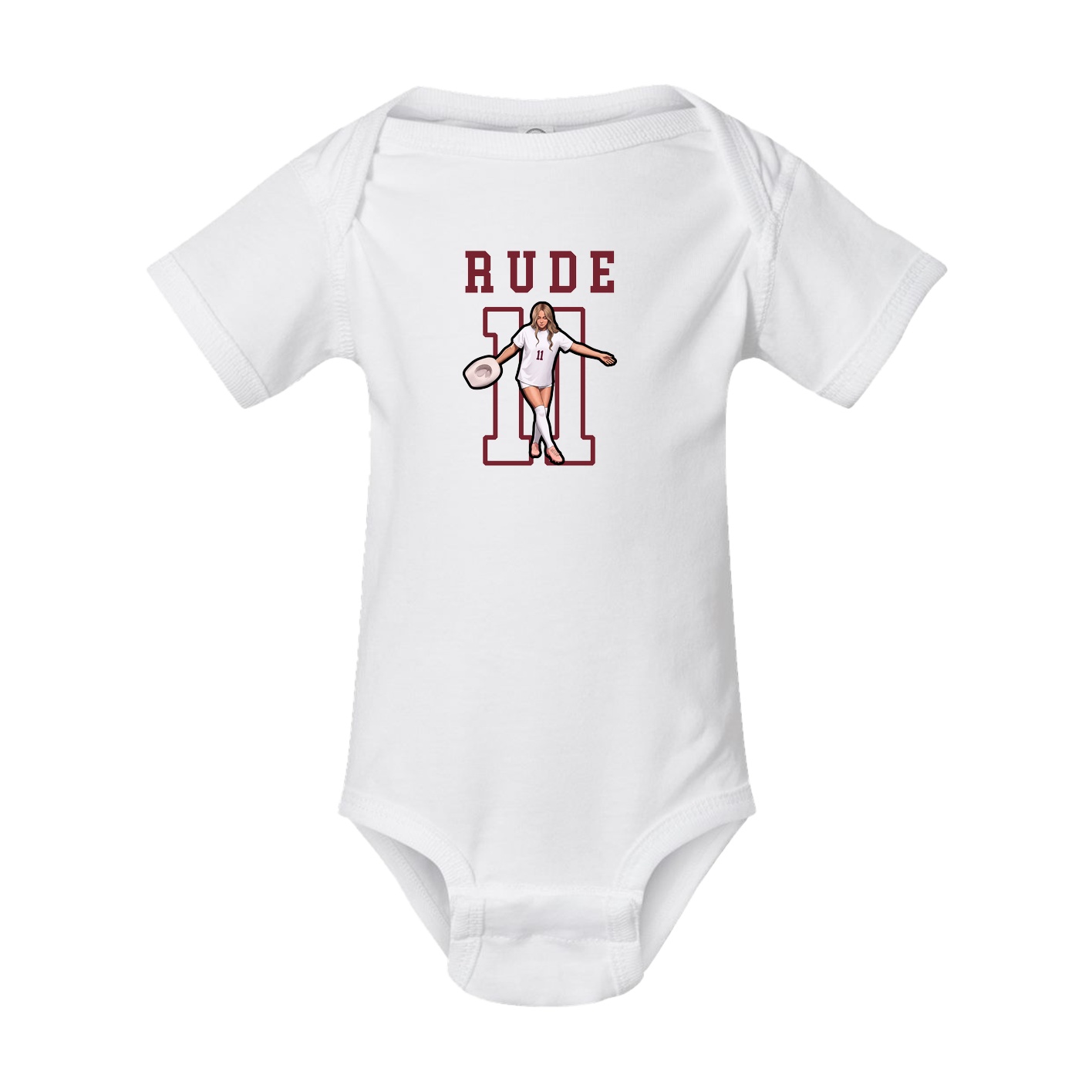 Baby Onesie — Shirsey in White