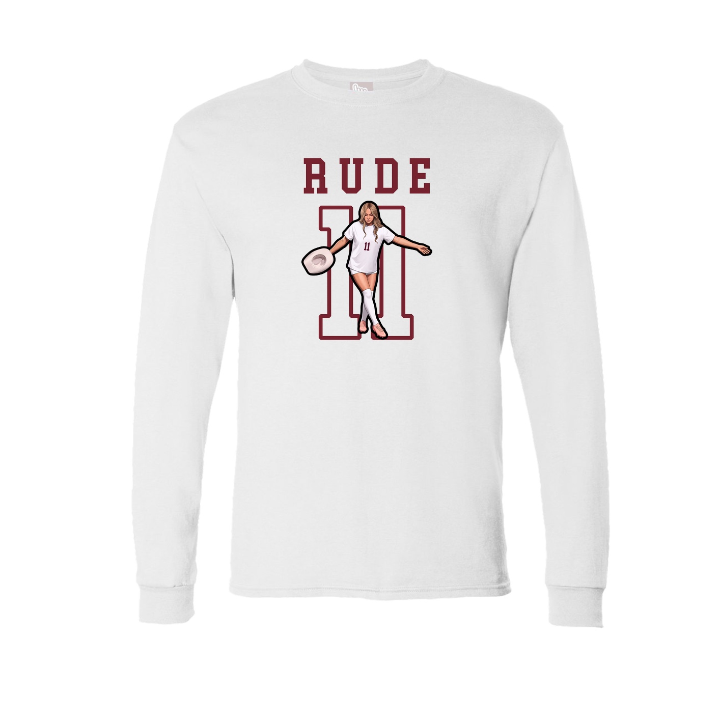 Long Sleeve Tee — Shirsey in White