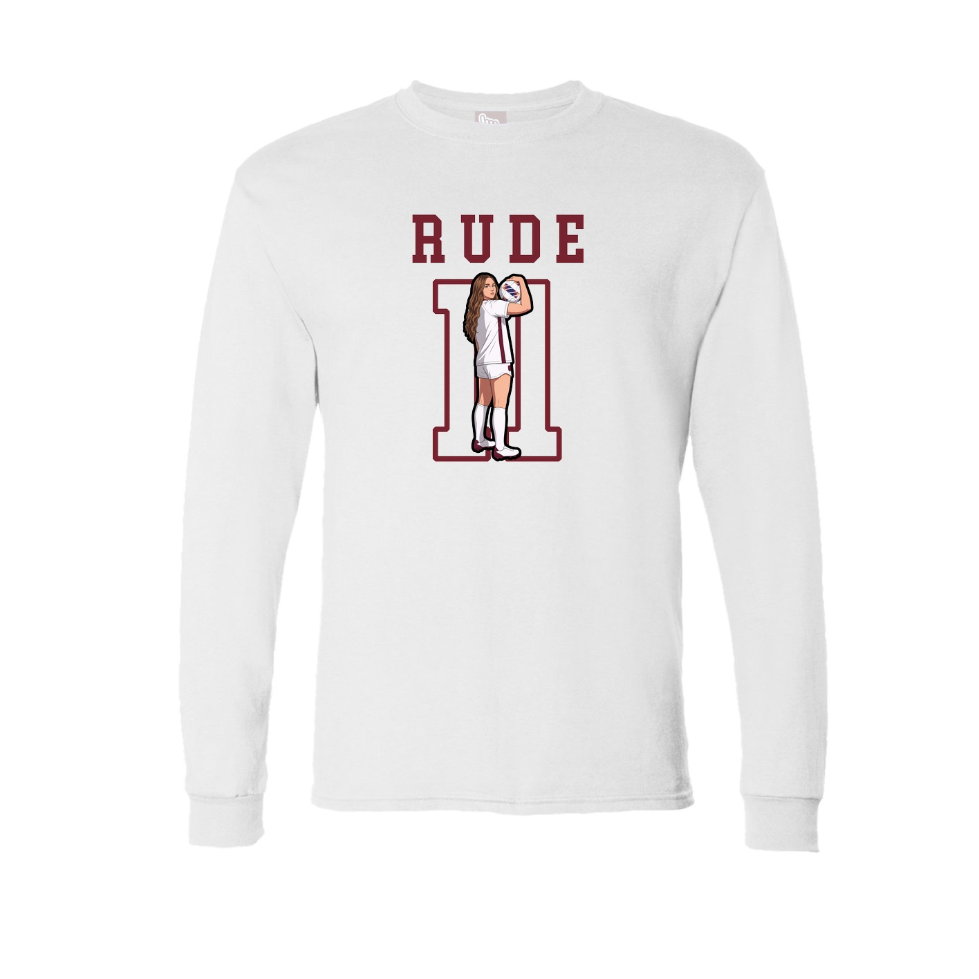 Long Sleeve Tee — Shirsey in White