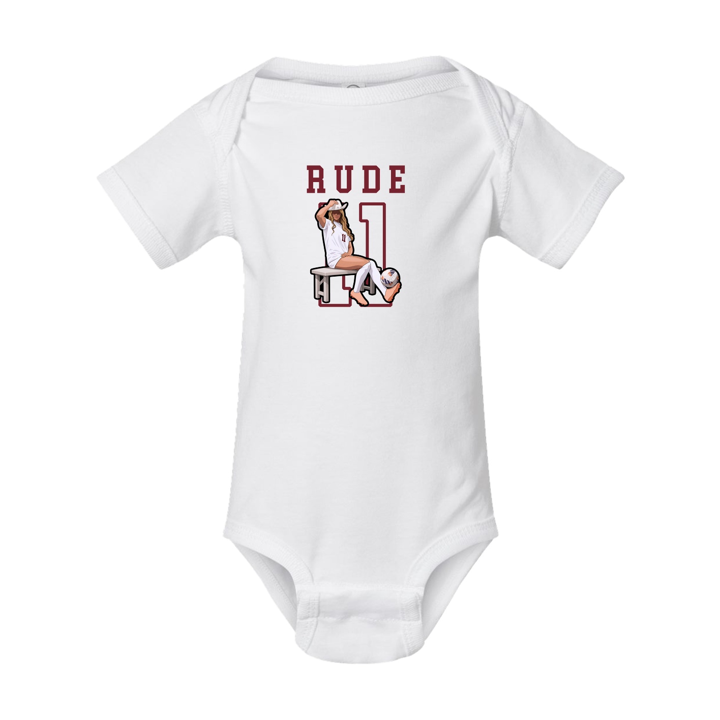 Baby Onesie — Shirsey in White