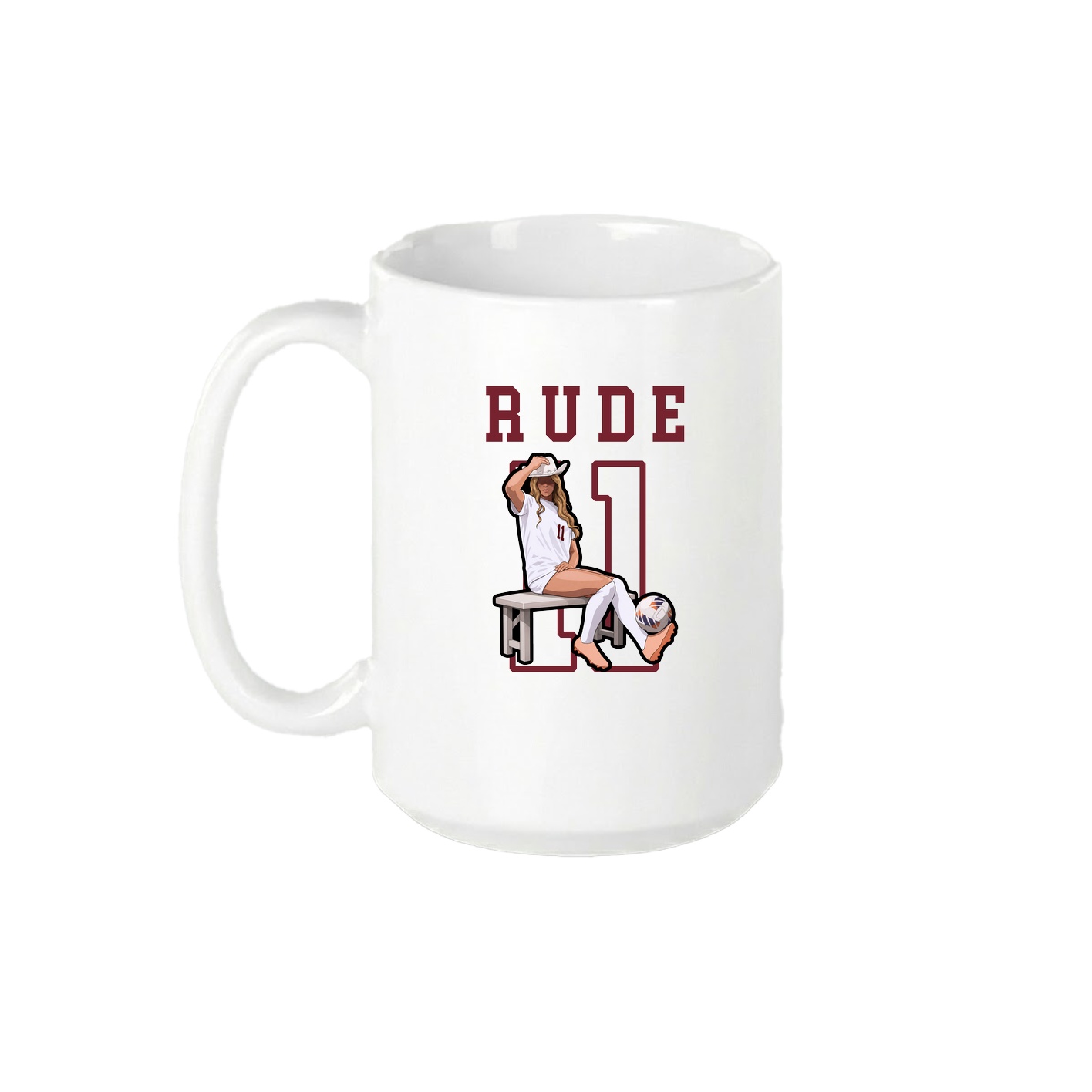 15oz Coffee Mug — Shirsey in White