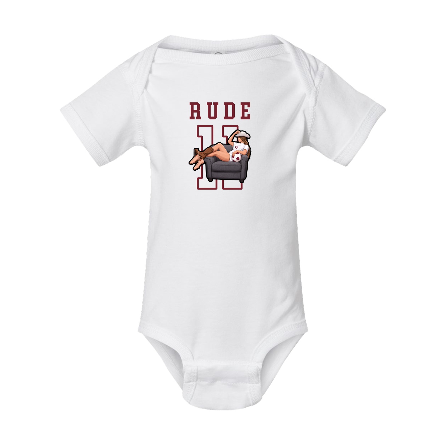 Baby Onesie — Shirsey in White