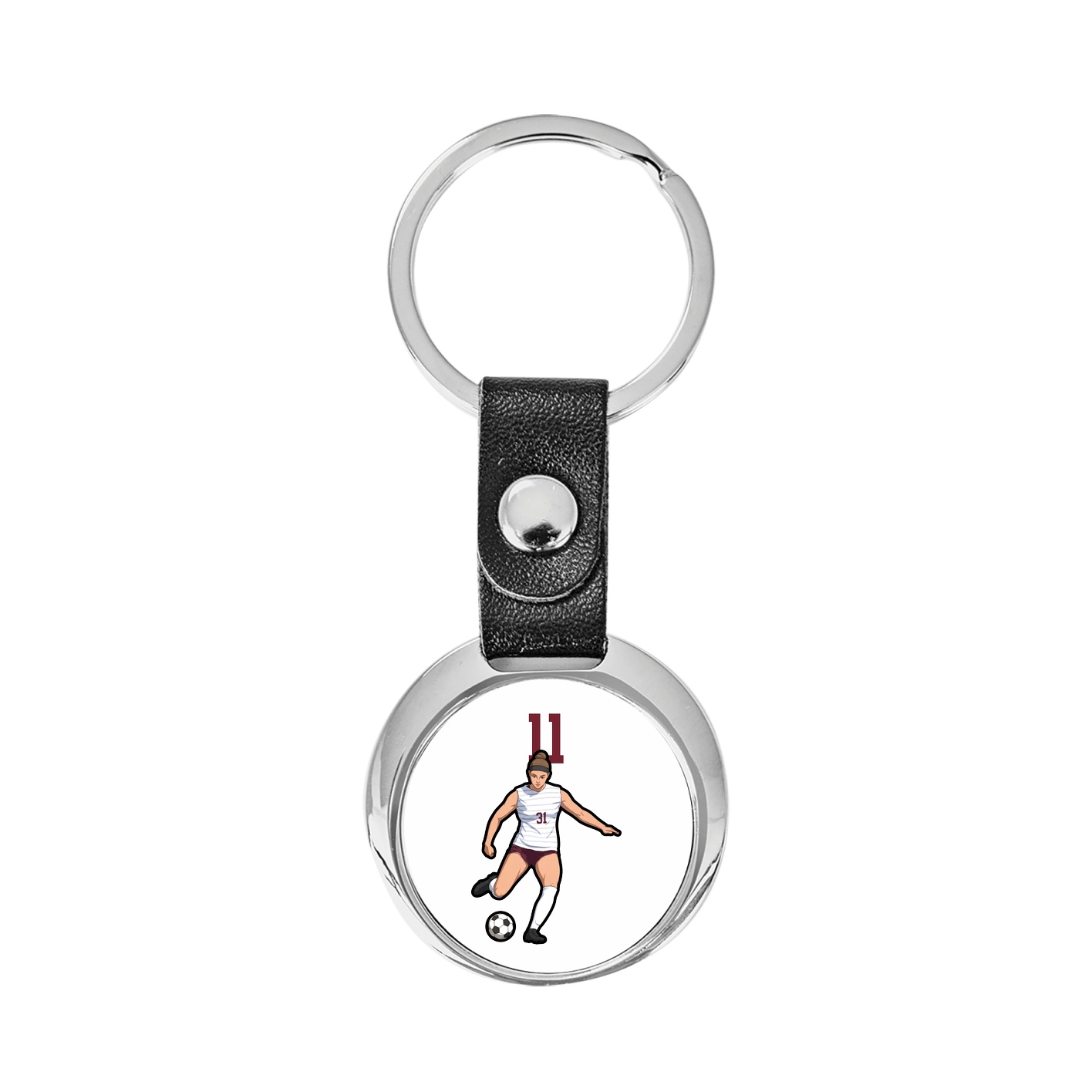 Key Chain — Number Top in Classic