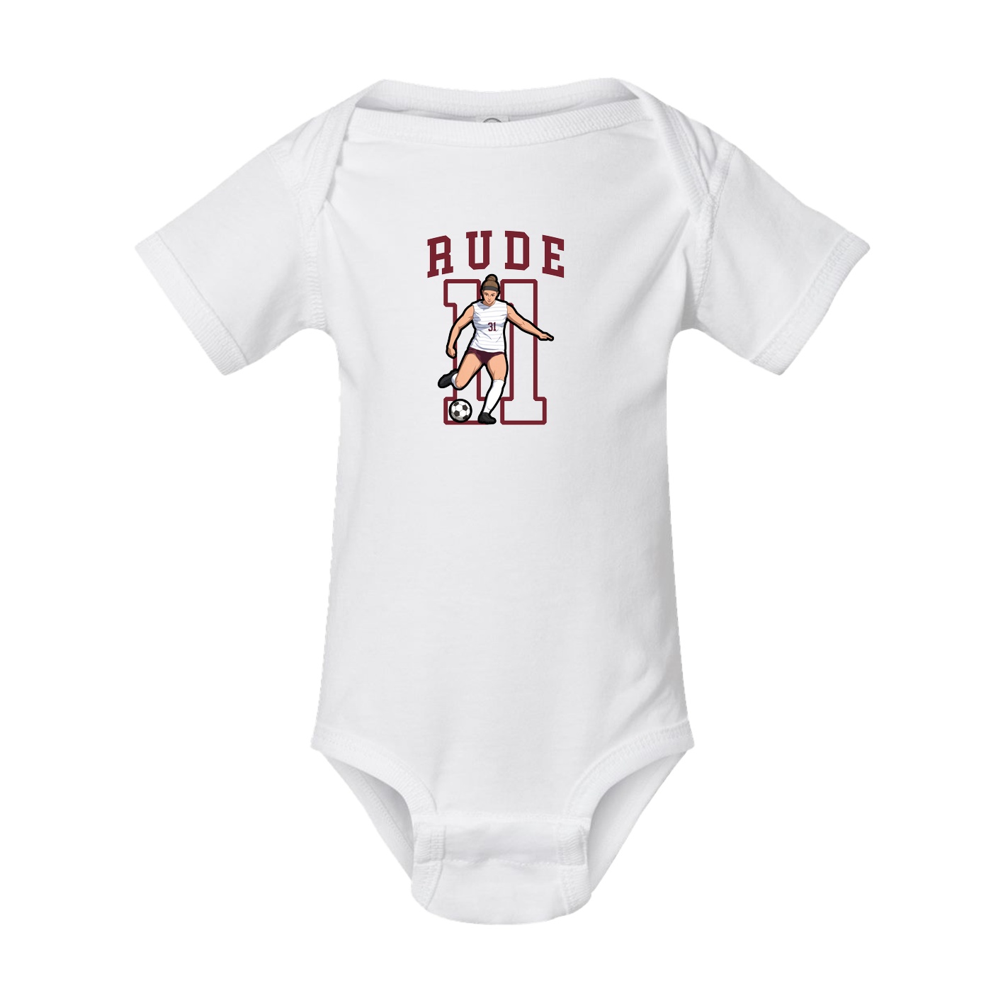 Baby Onesie — Shirsey in White