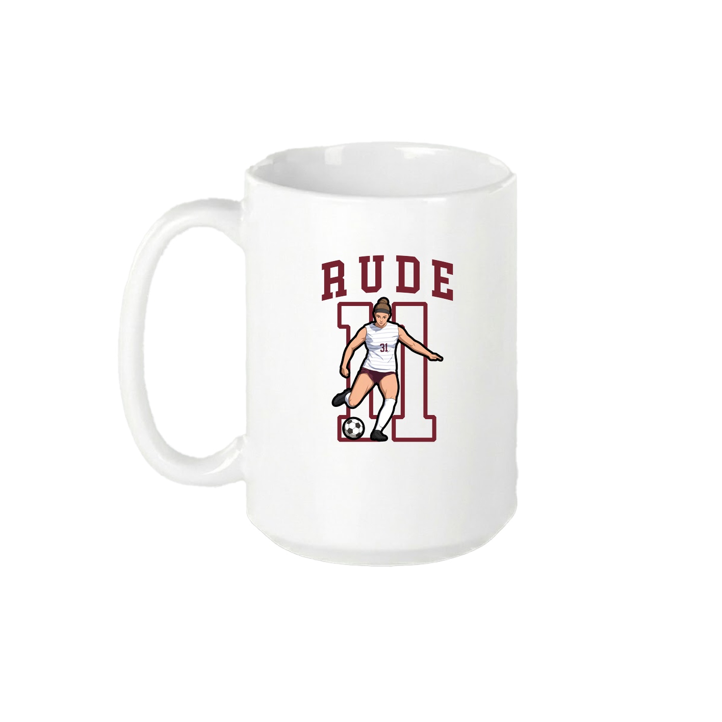 15oz Coffee Mug — Shirsey in White