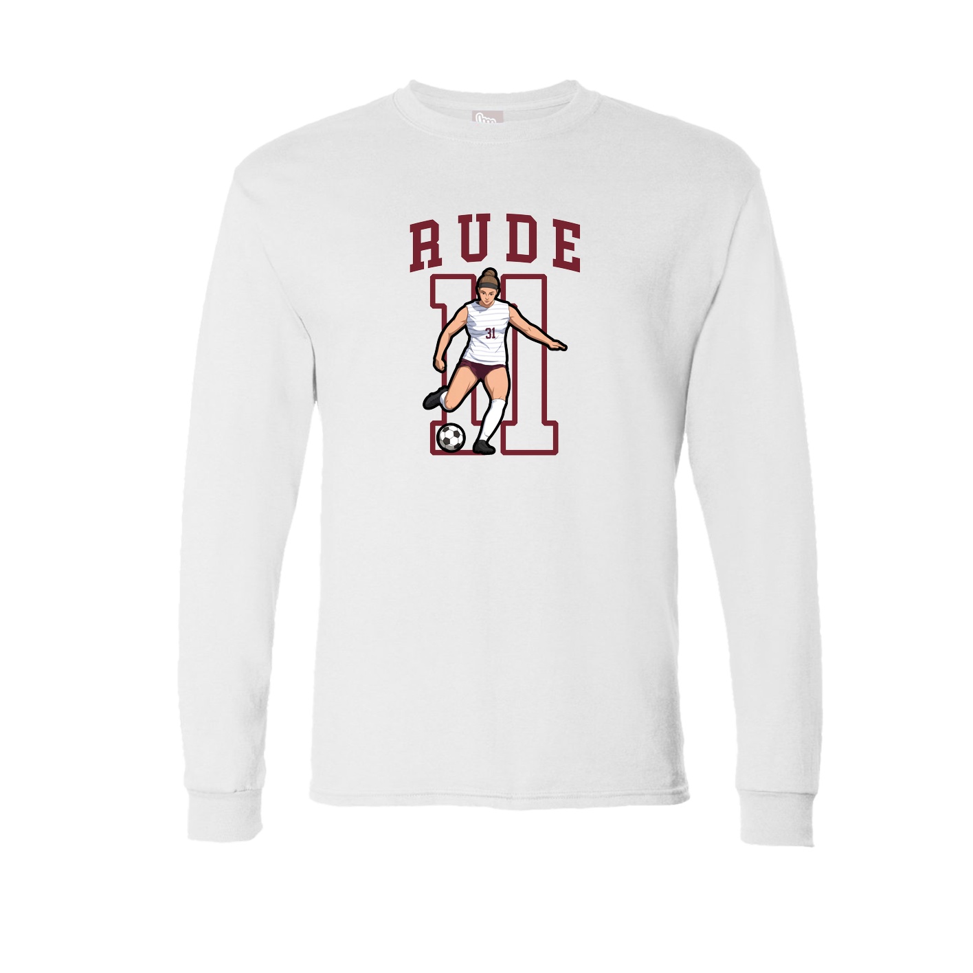 Long Sleeve Tee — Shirsey in White