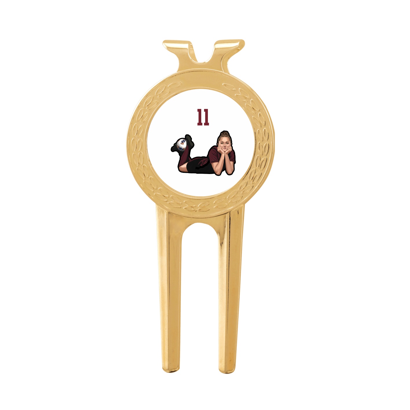 Divot Tool with Ball Marker — Number Top in Classic
