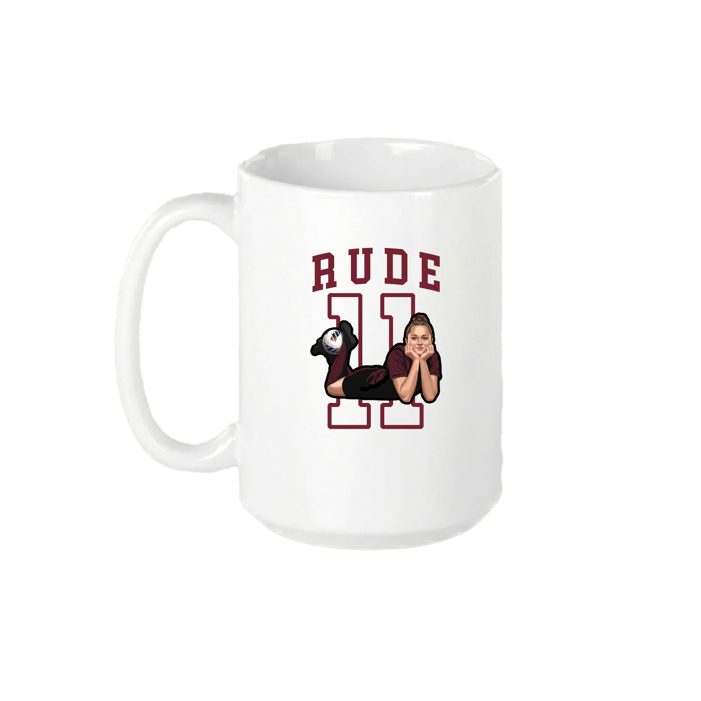 15oz Coffee Mug — Shirsey in White