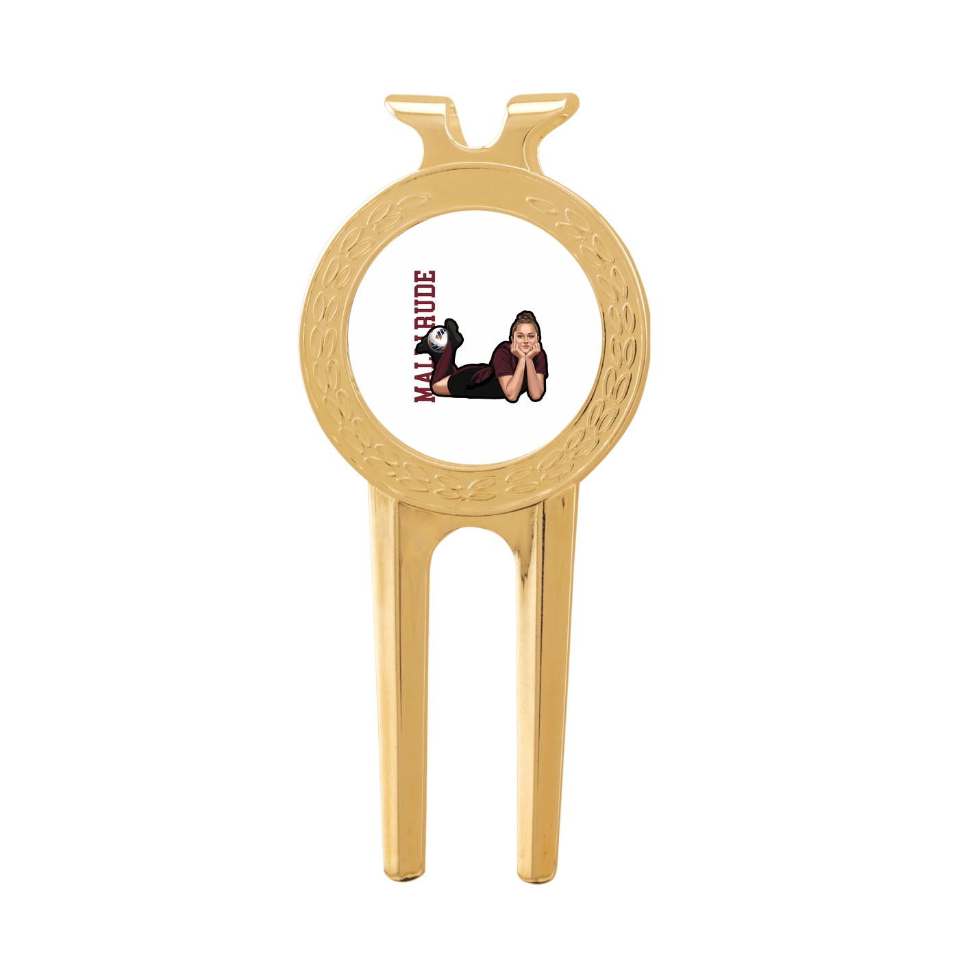 Divot Tool with Ball Marker — Name Vertical in Classic