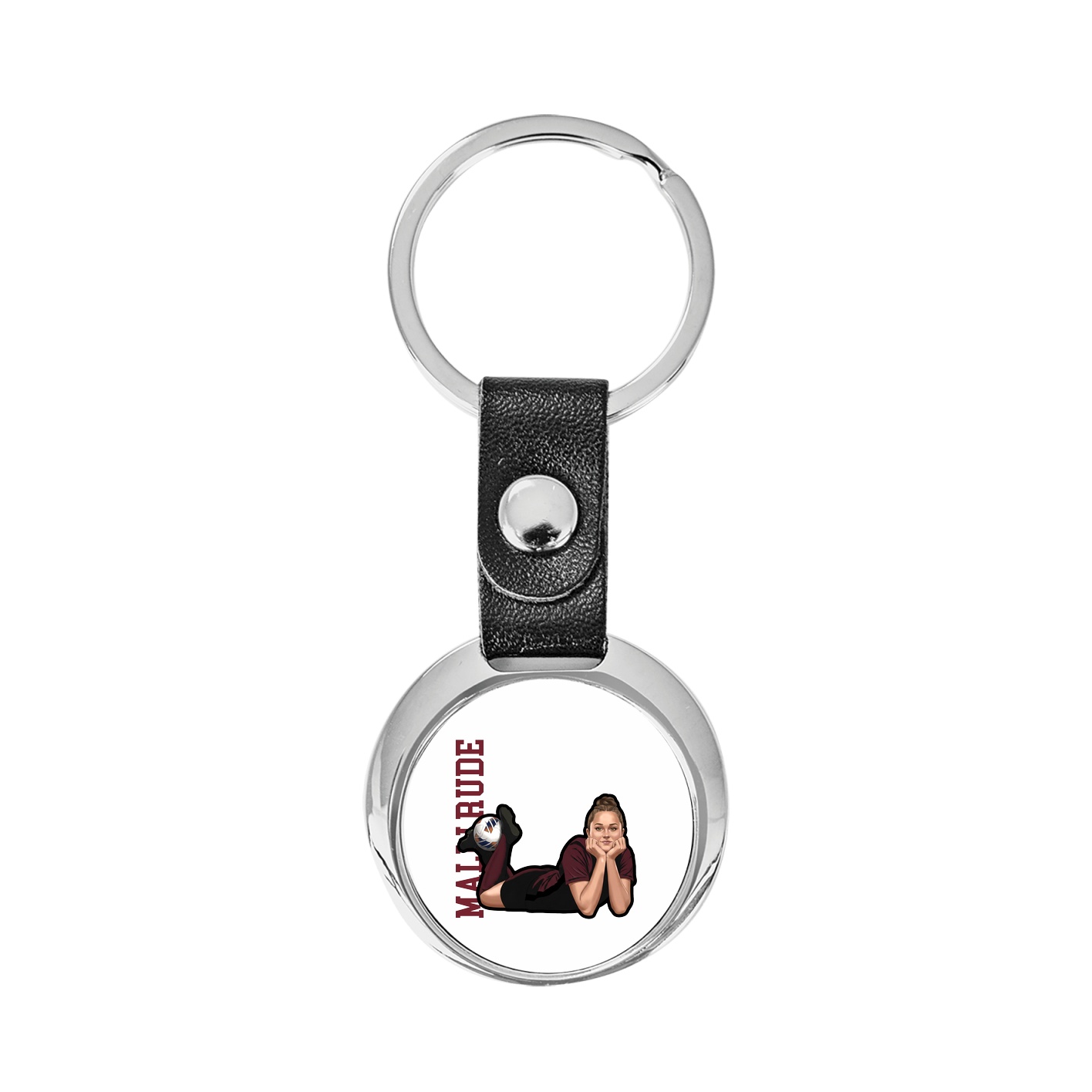 Key Chain — Name Vertical in Classic