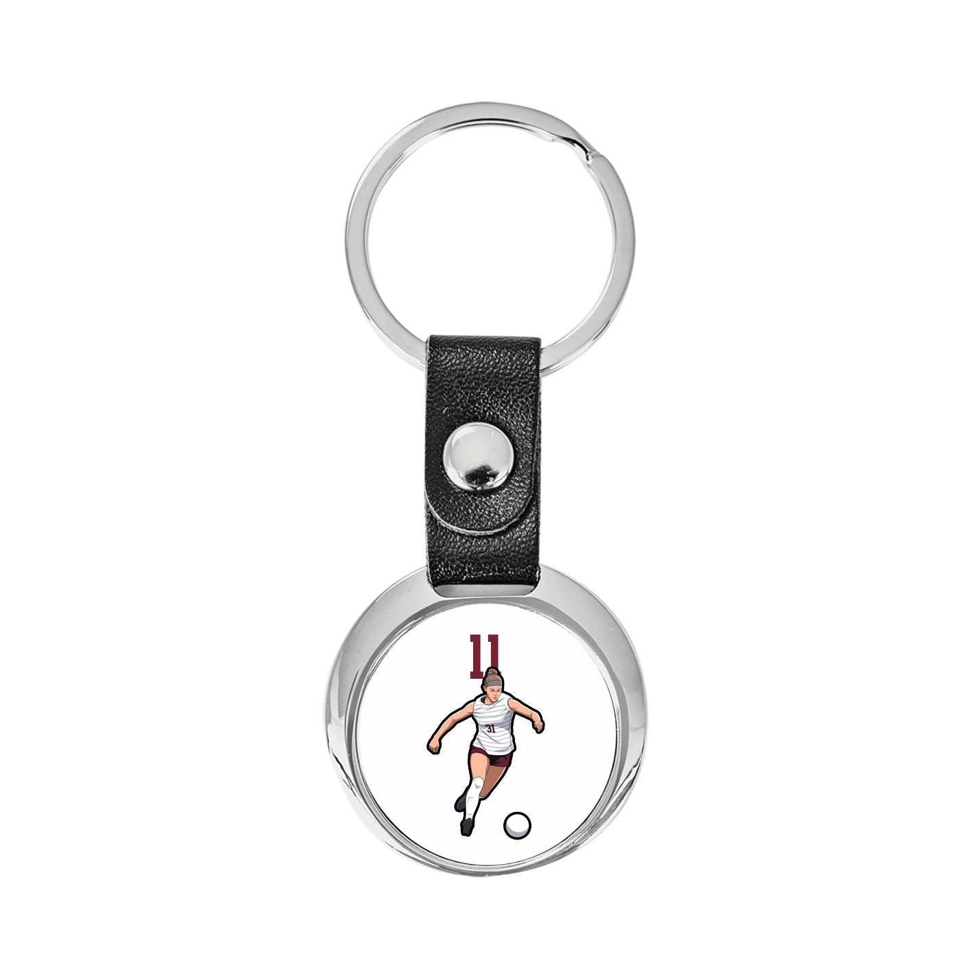Key Chain — Number Top in Classic
