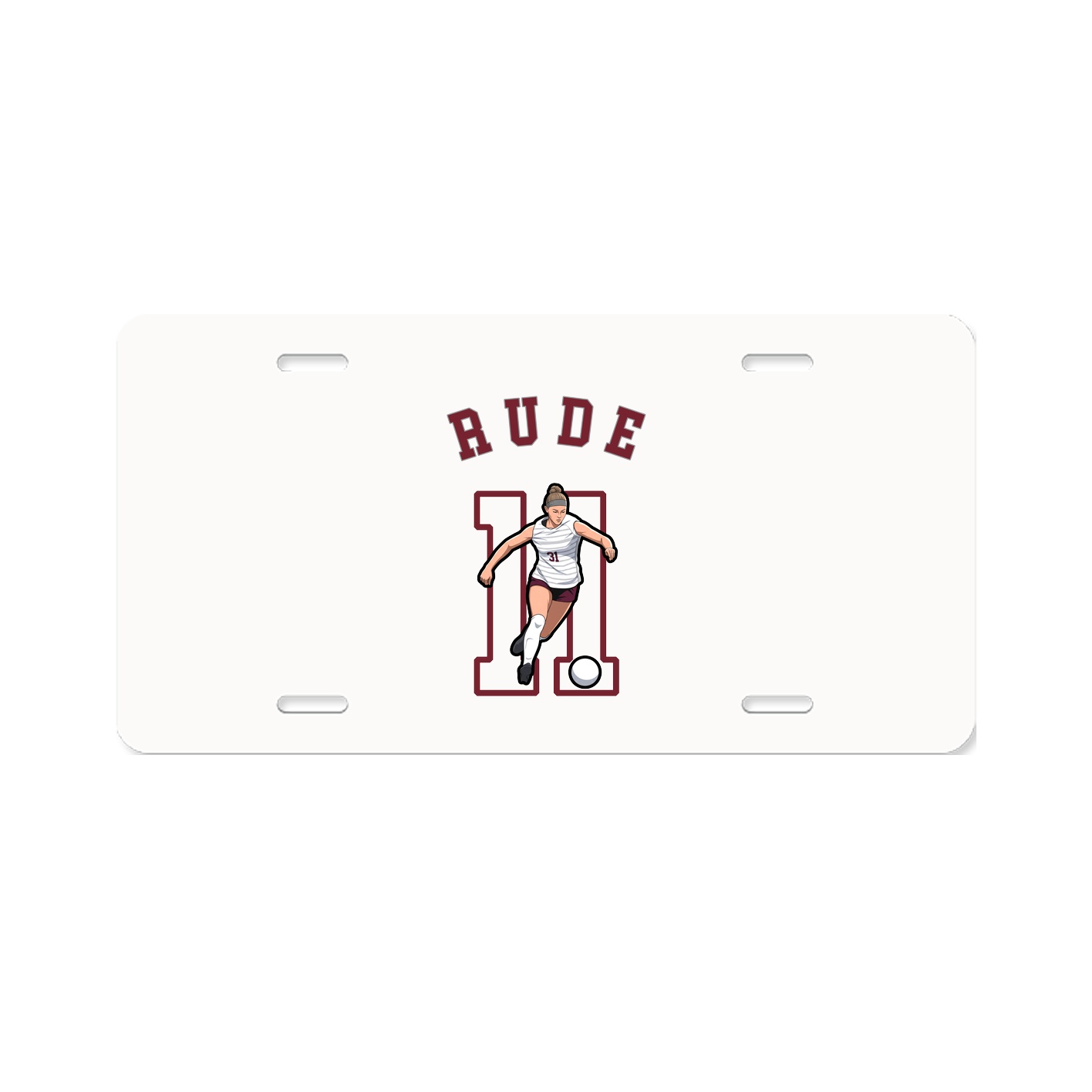 License Plate — Shirsey Arch in Classic
