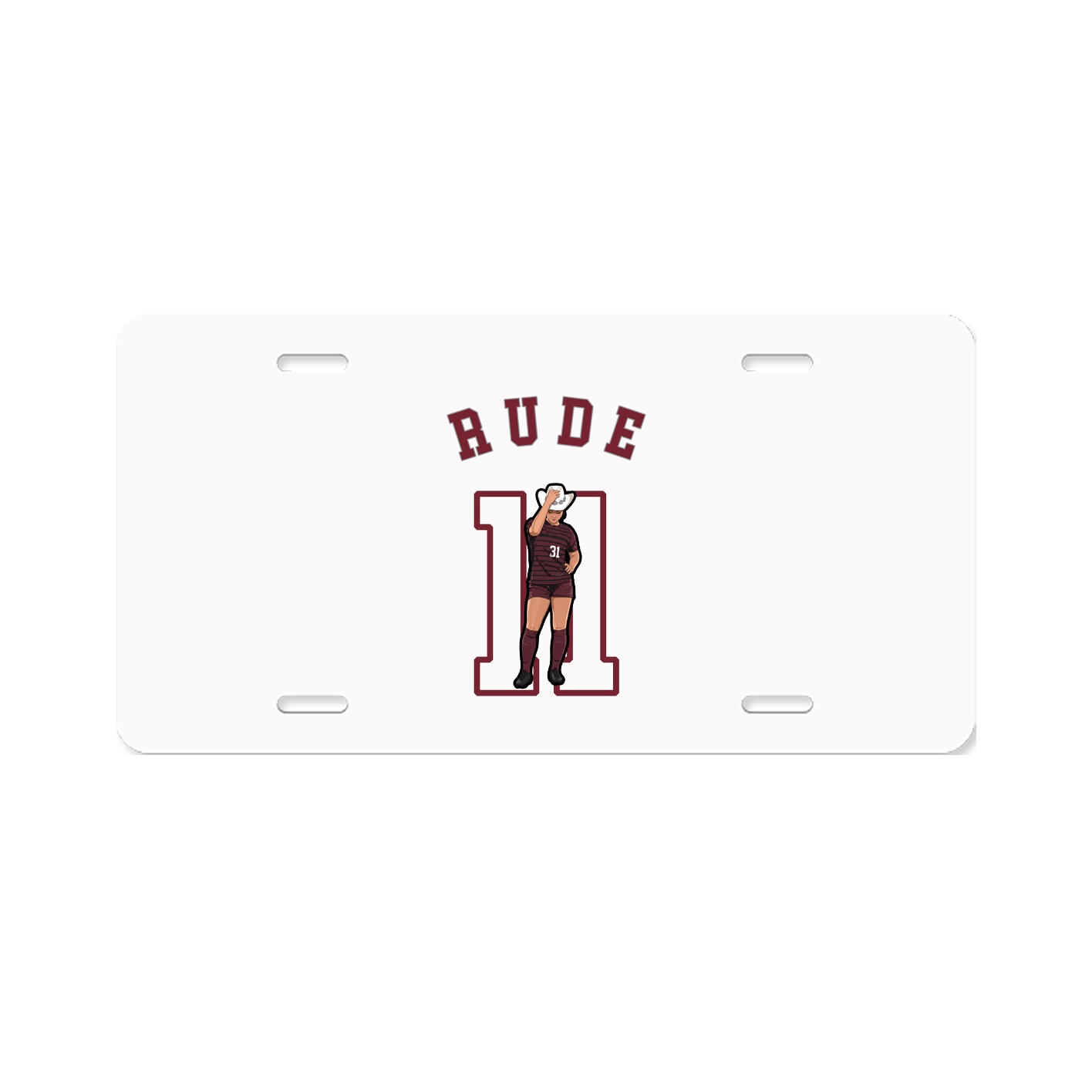 License Plate — Shirsey Arch in Classic
