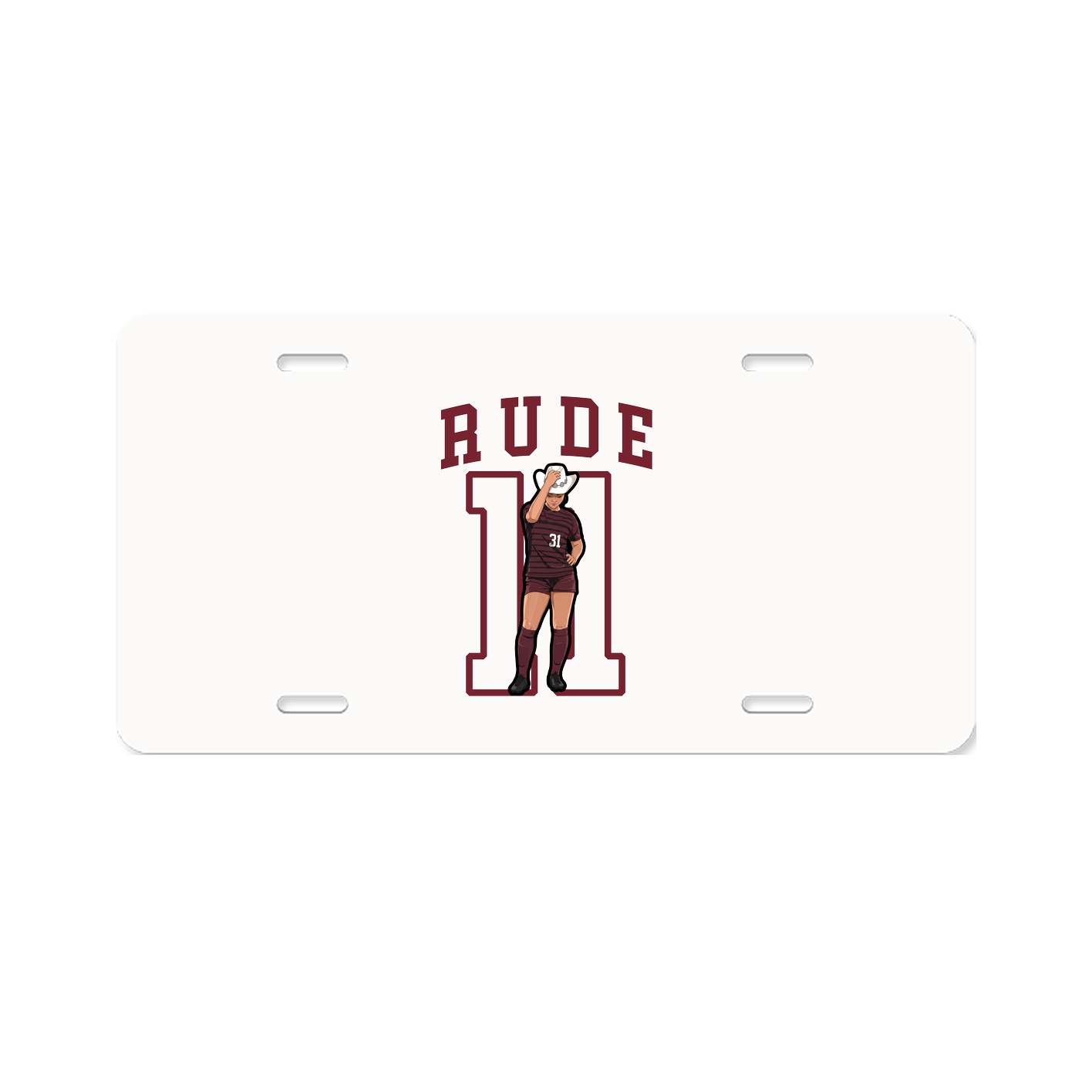 Aluminum License Plate