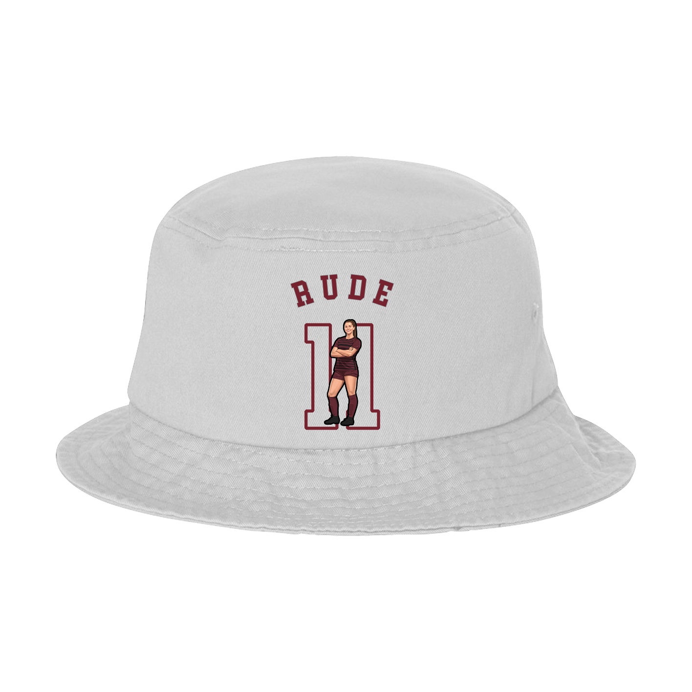 Bucket Cap — Shirsey Arch in White