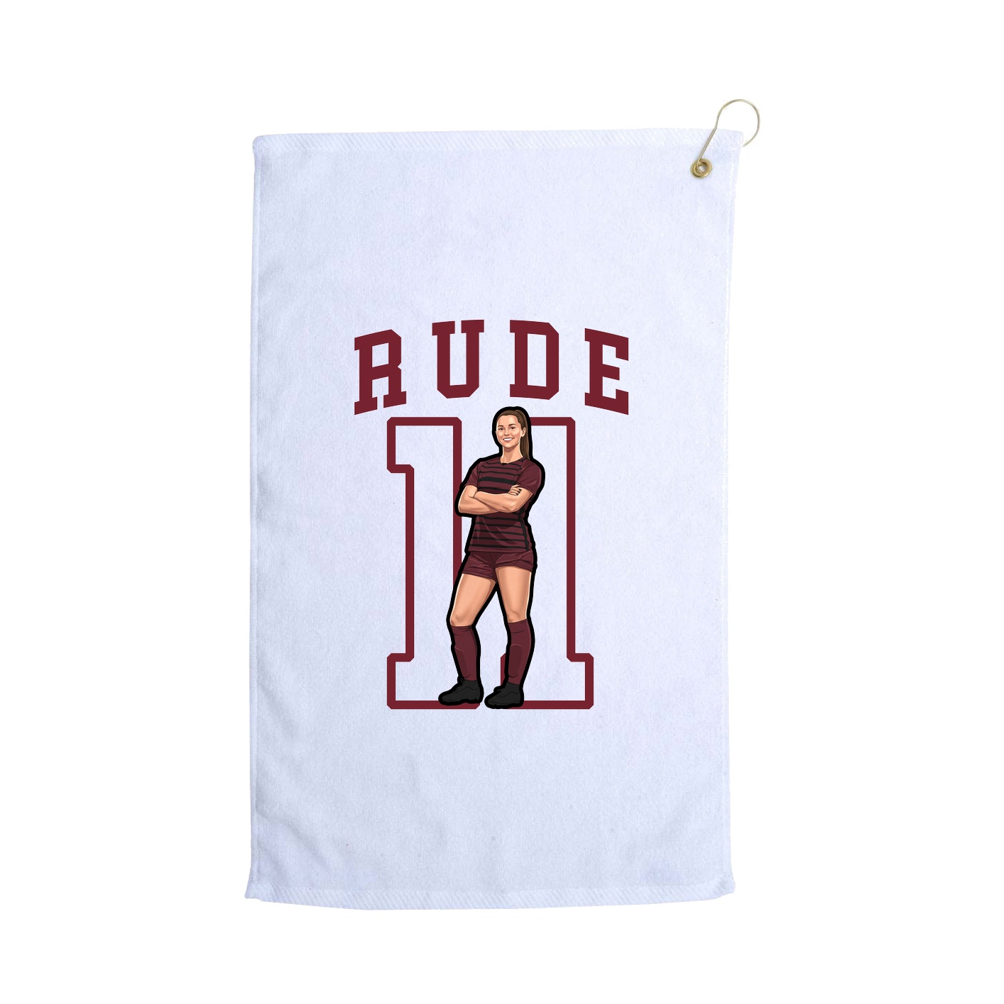 Golf Towel — Shirsey in White