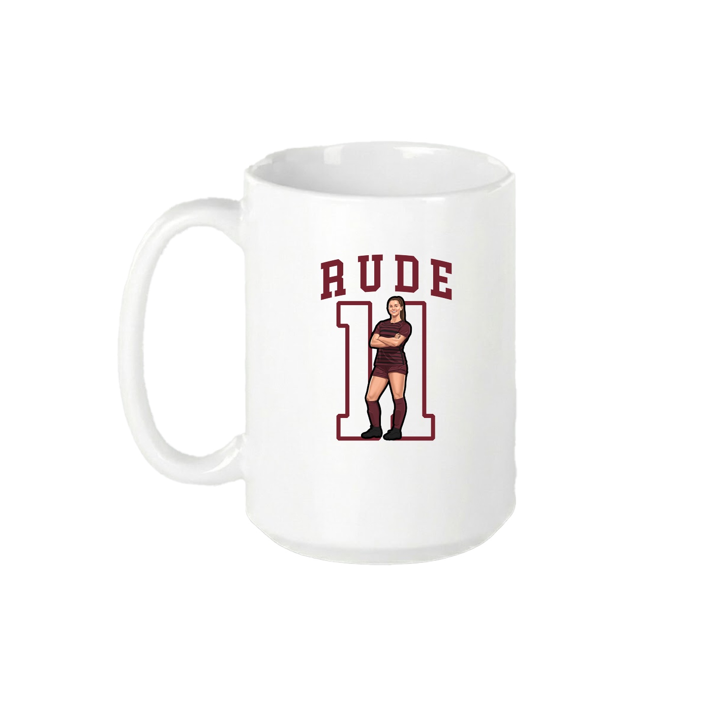 15oz Coffee Mug — Shirsey in White