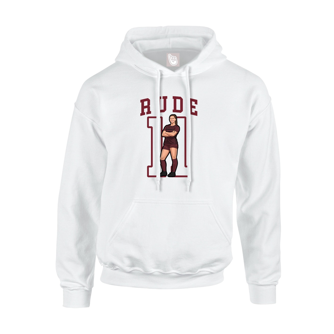 Youth Hoodie — Shirsey in White