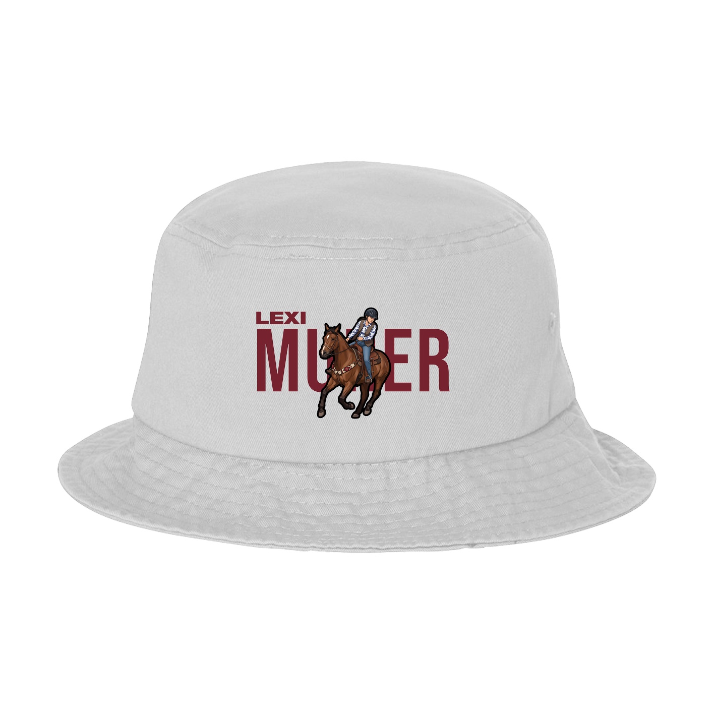 Bucket Cap — Player Name in White