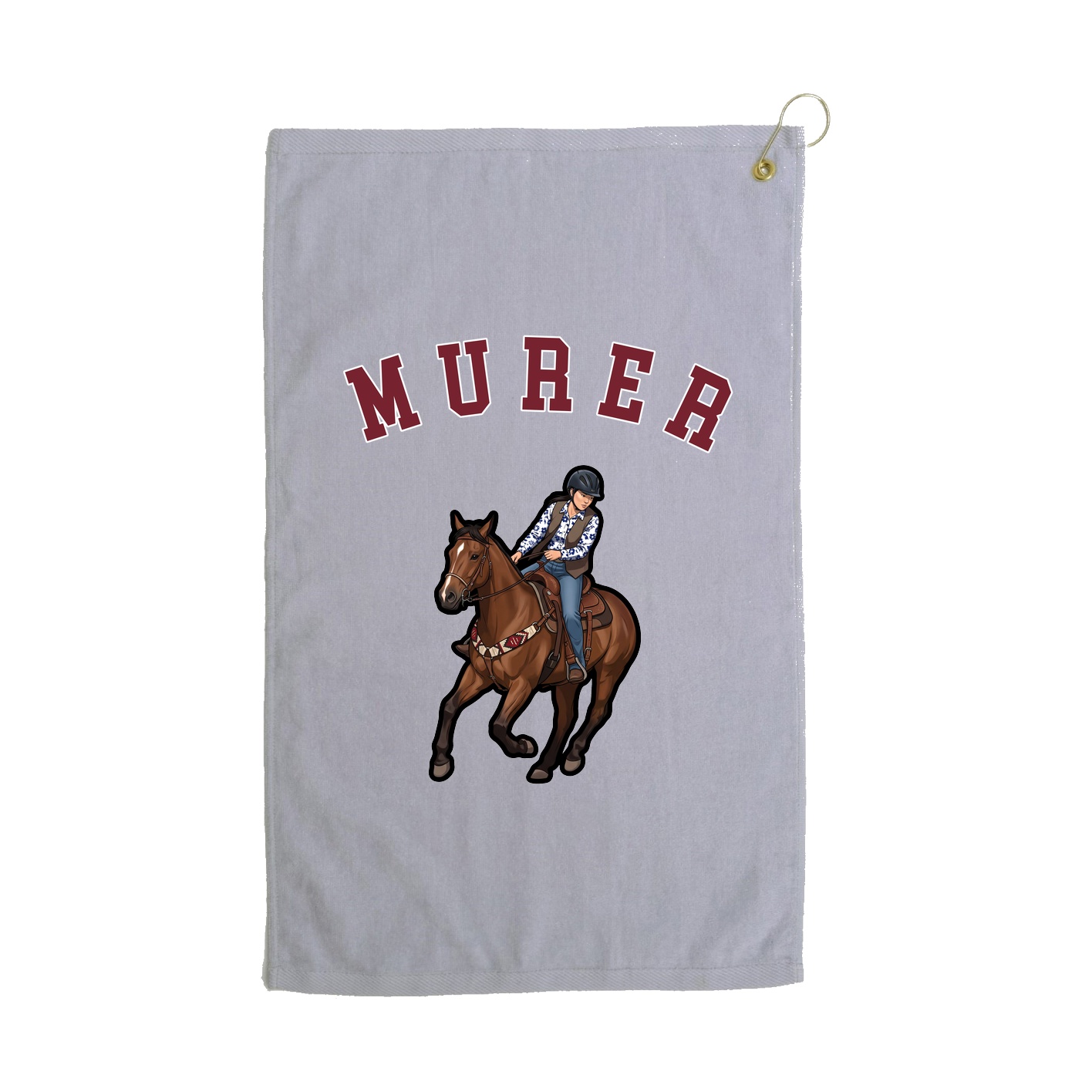 Golf Towel — Shirsey Arch in Grey