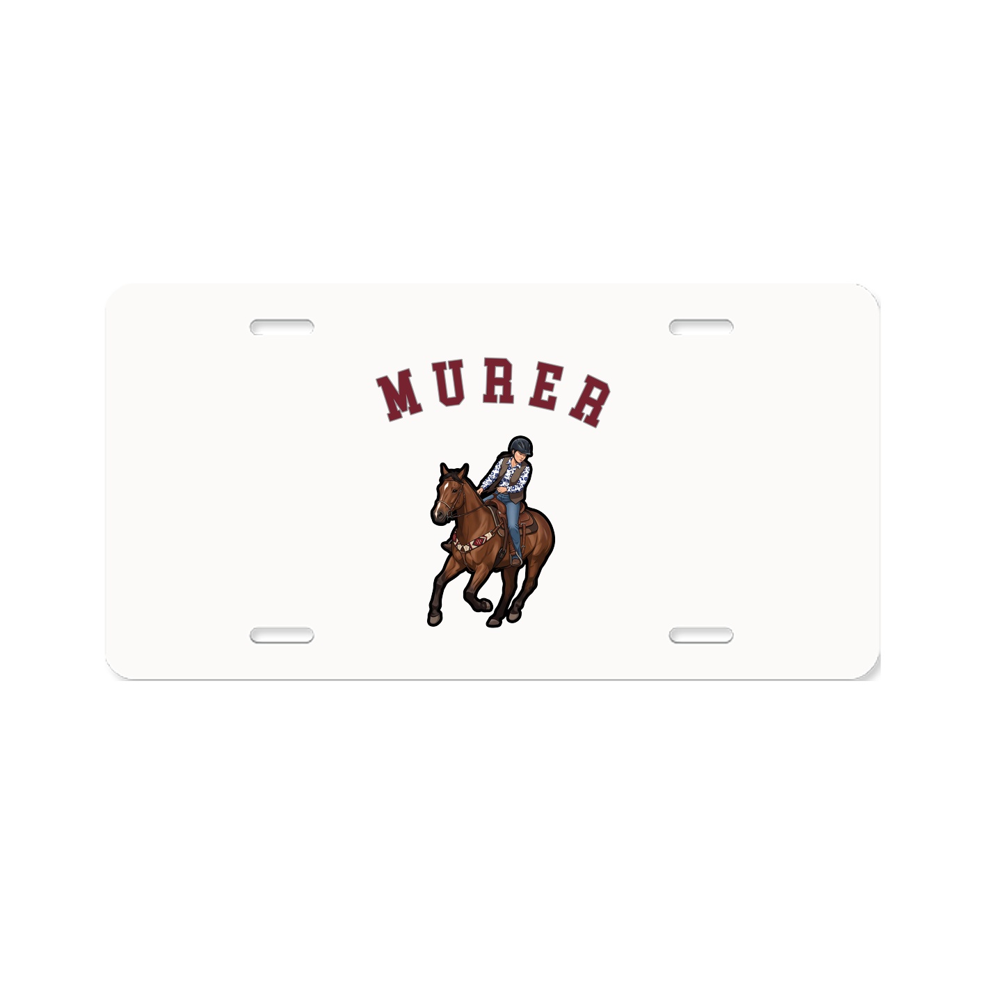 License Plate — Shirsey Arch in Classic