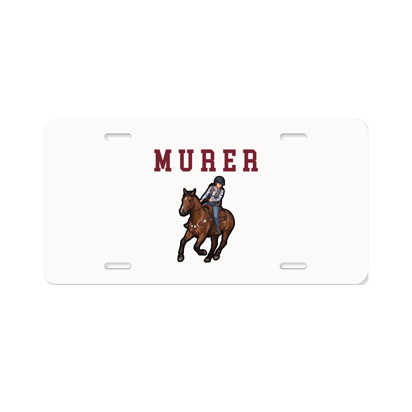 License Plate — Shirsey in Classic