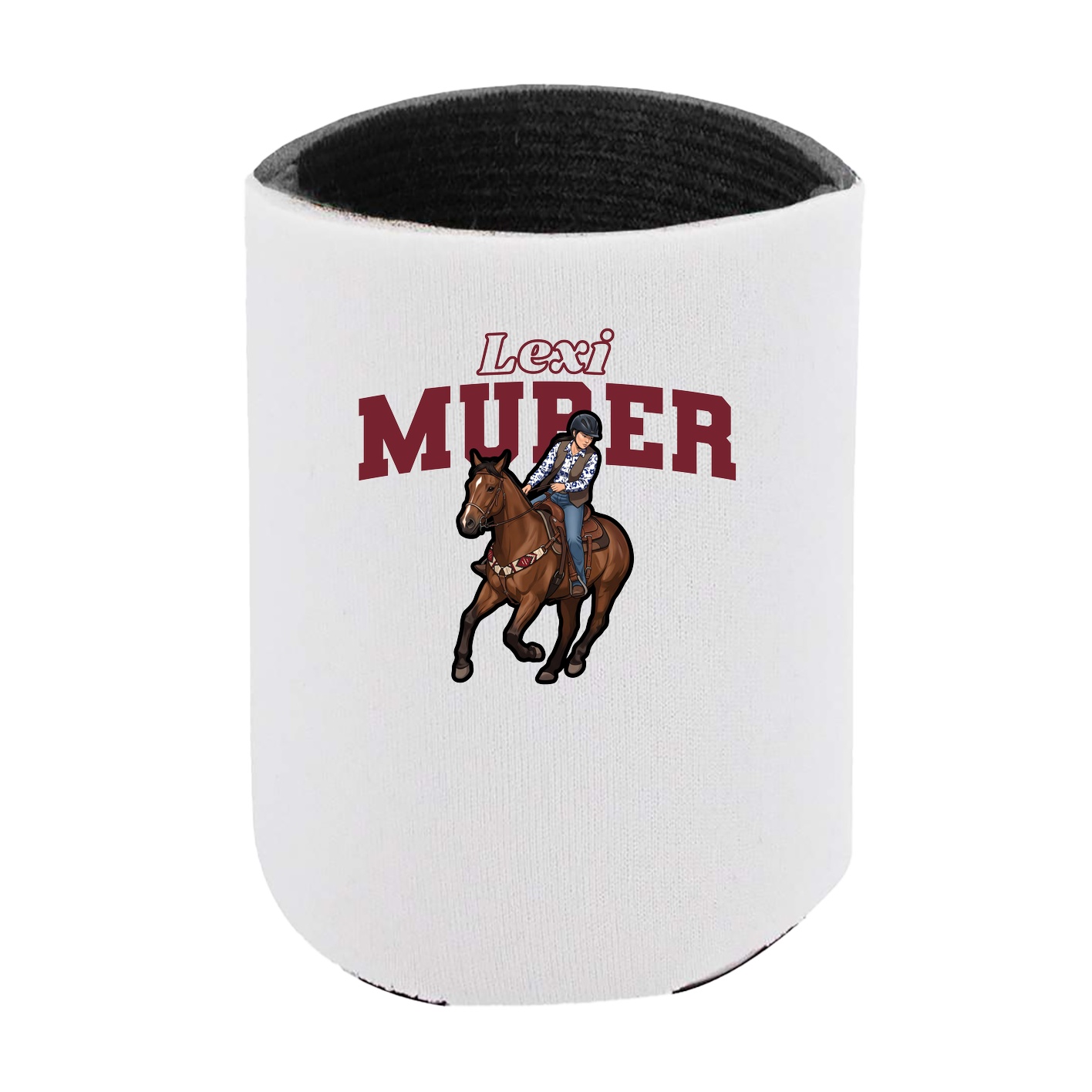 Can Holder — Name Arch in White