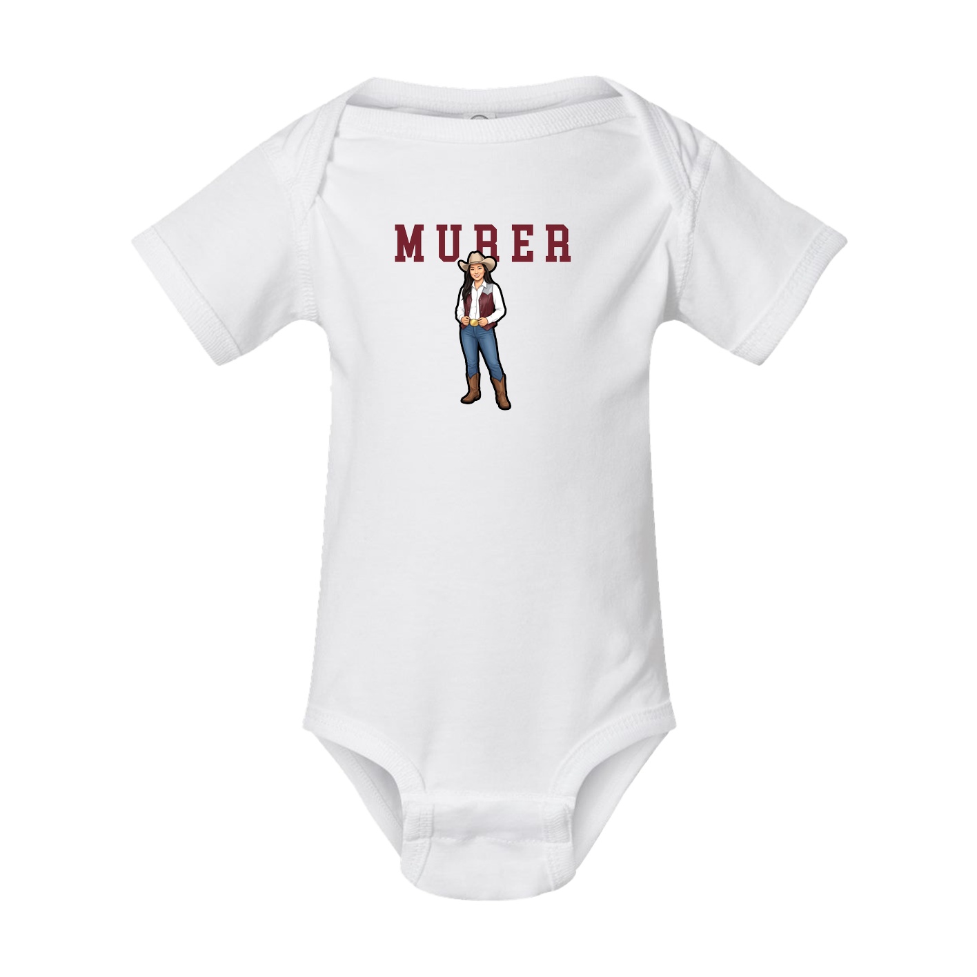 Baby Onesie — Shirsey in White