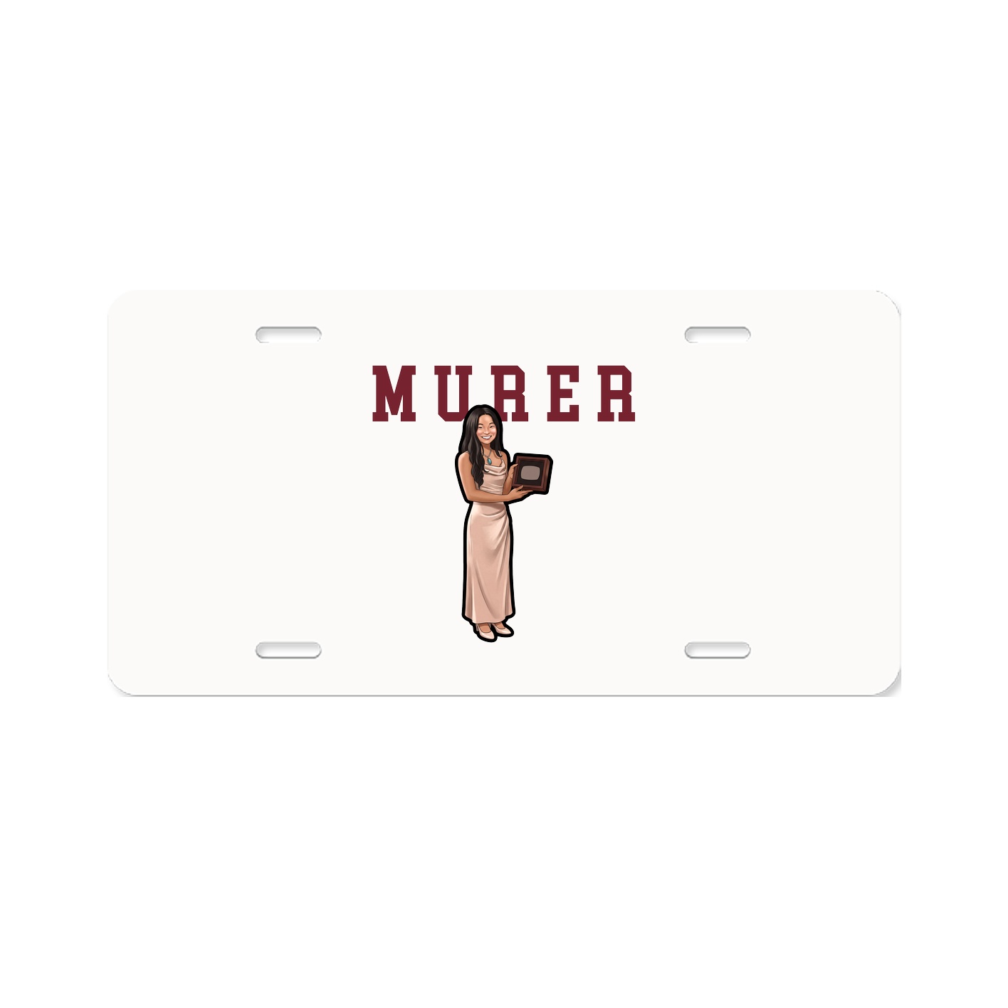 License Plate — Shirsey in Classic
