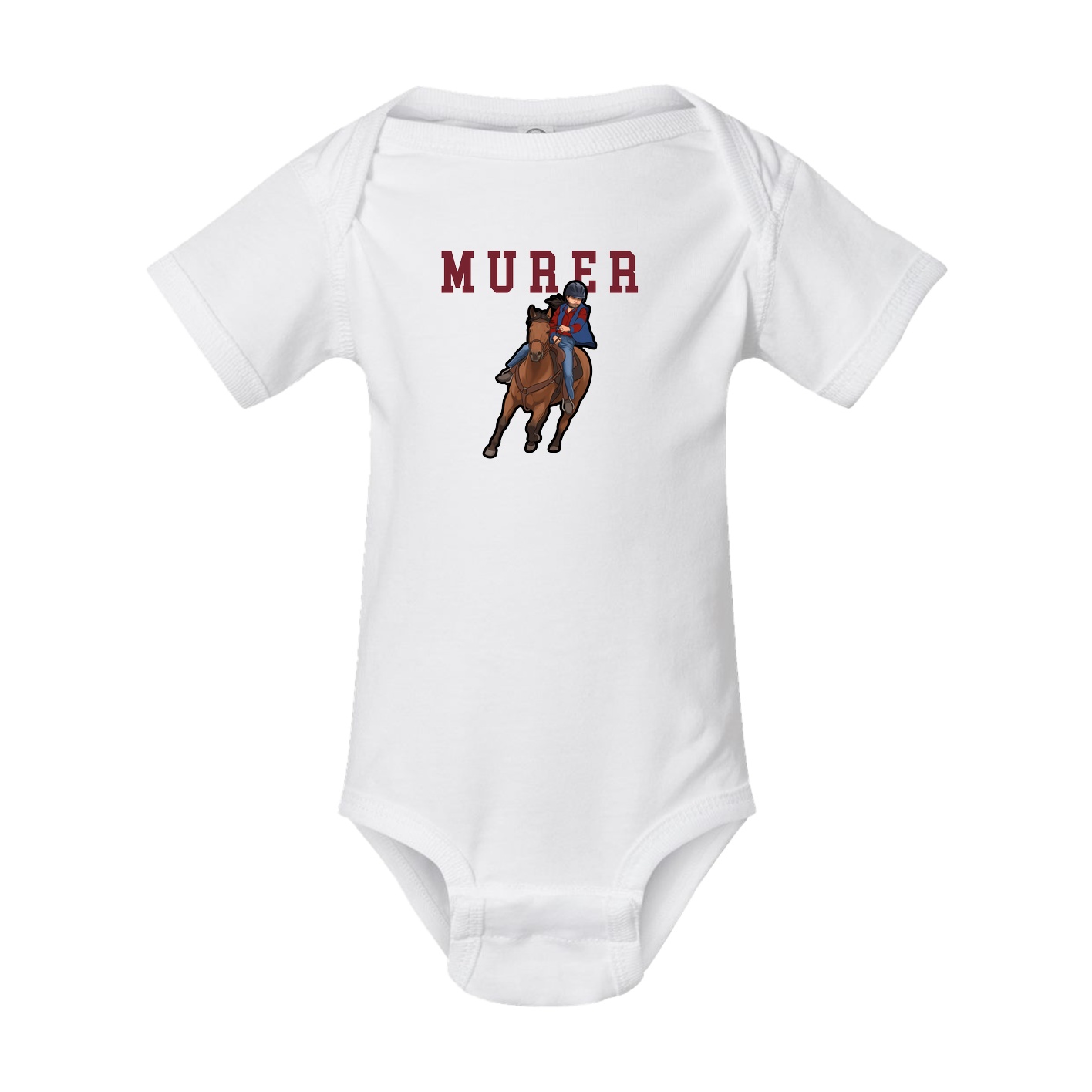 Baby Onesie — Shirsey in White